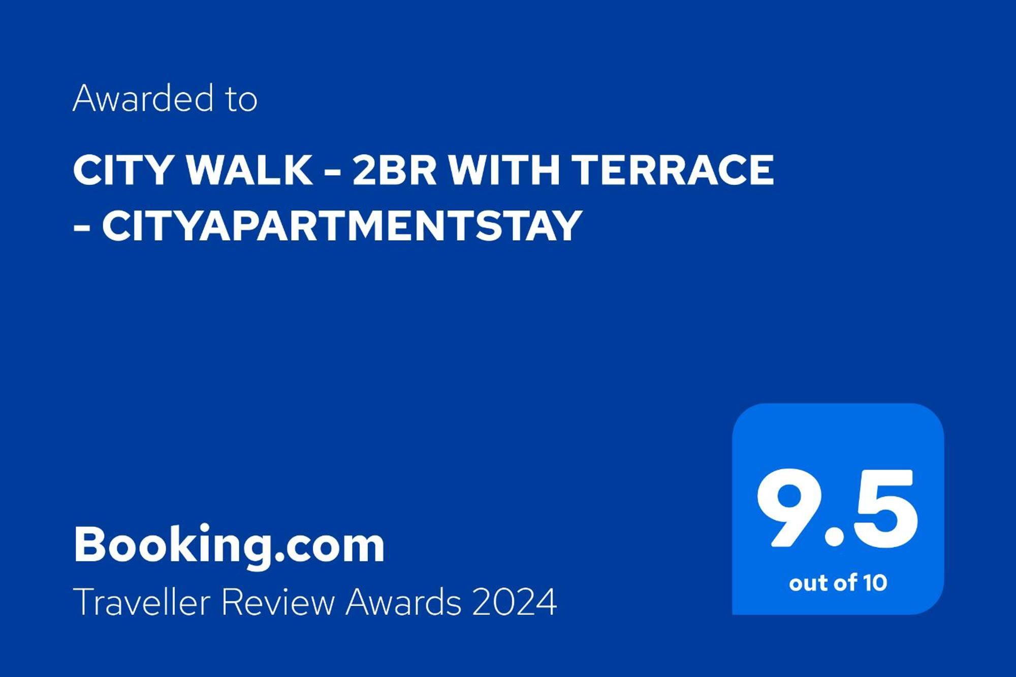 Apartment City Walk - 2br With Terrace - Cityapartmentstay *