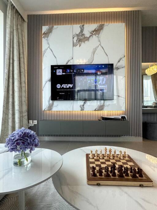 Incredible View - Fountain Show - 4br - Ps5 And Games Apartamento Dubái