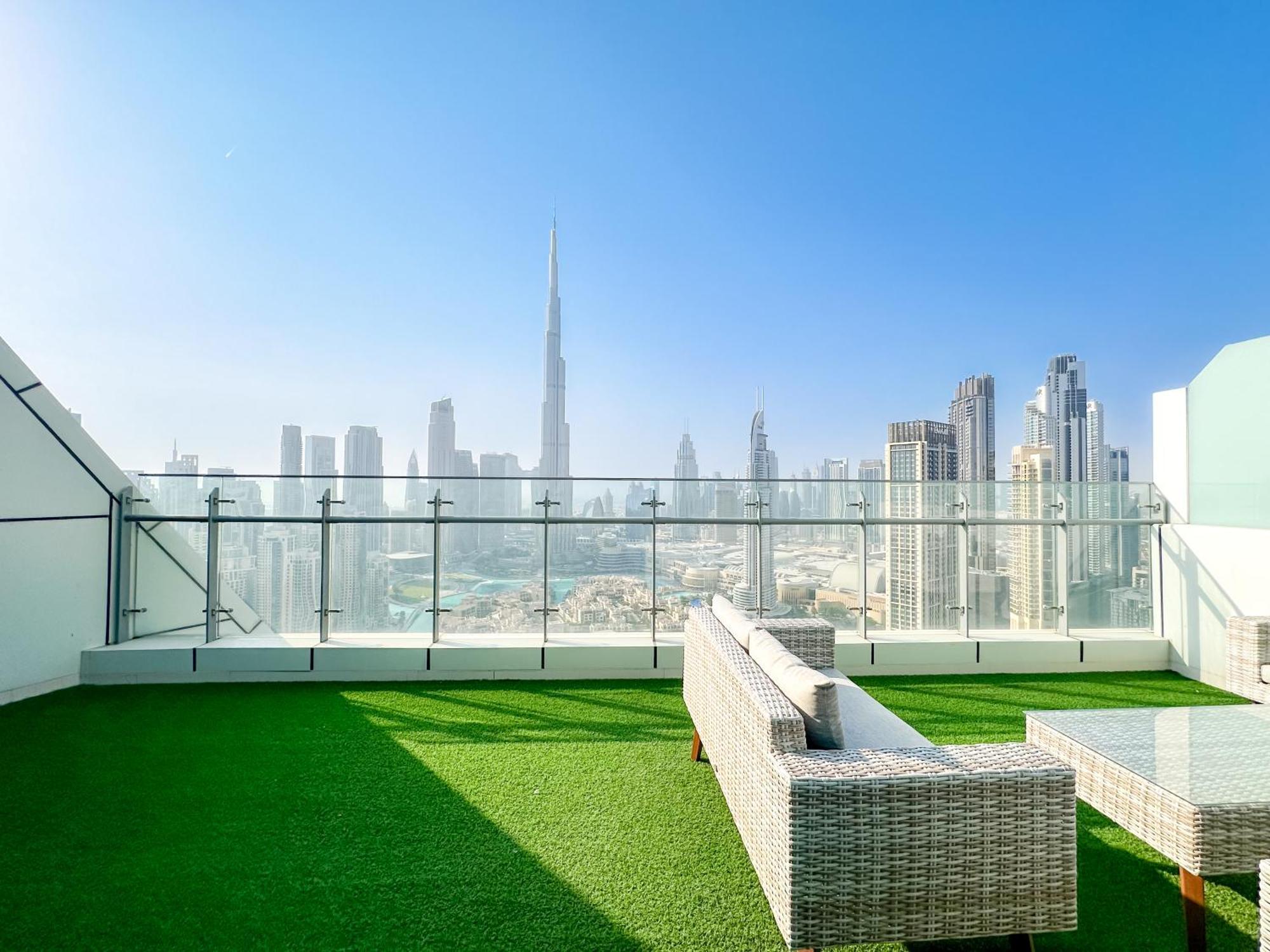 Panoramic Burj Khalifa View Luxury 2br Penthouse Apartamento