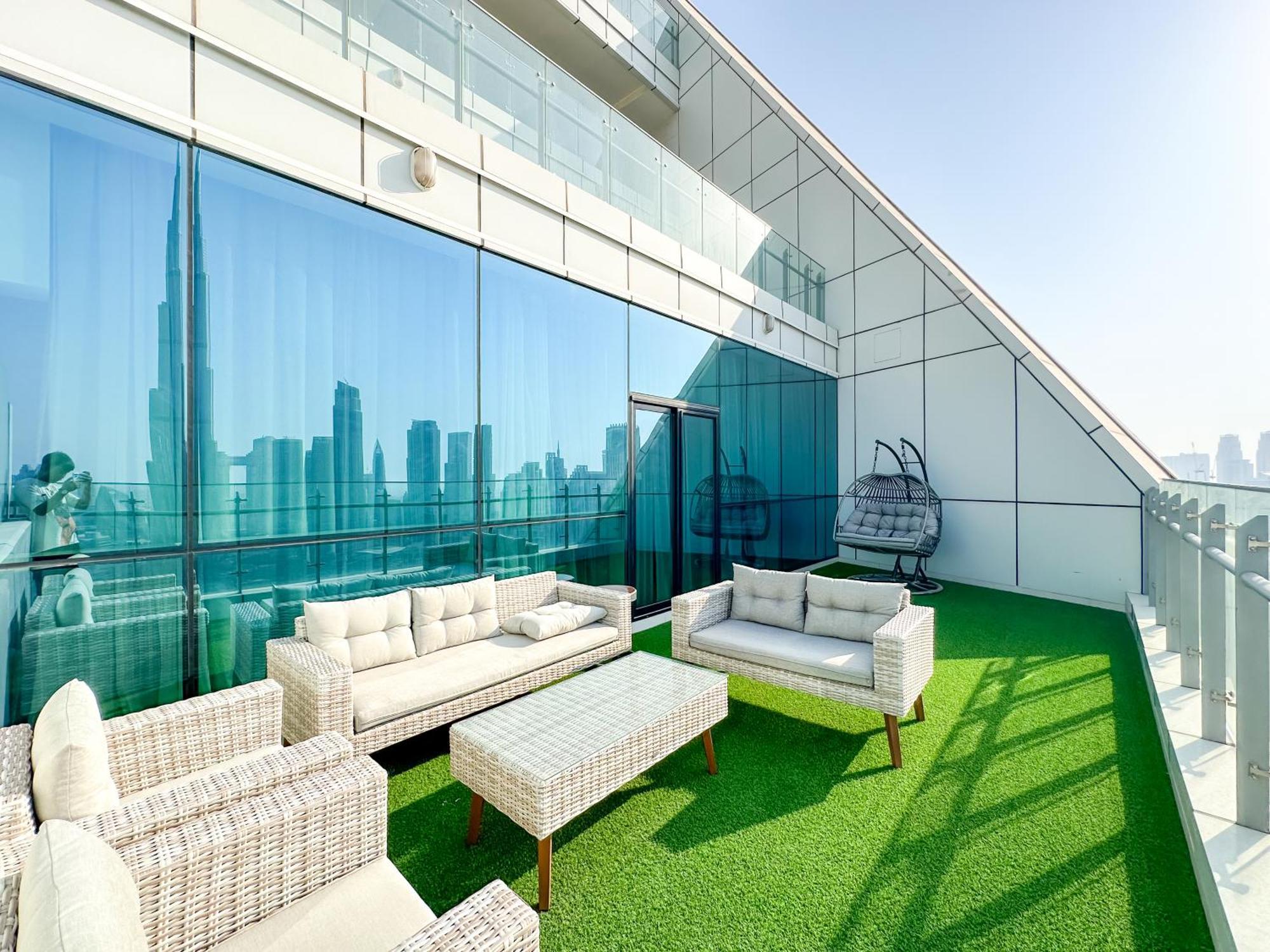 Panoramic Burj Khalifa View Luxury 2br Penthouse Apartamento