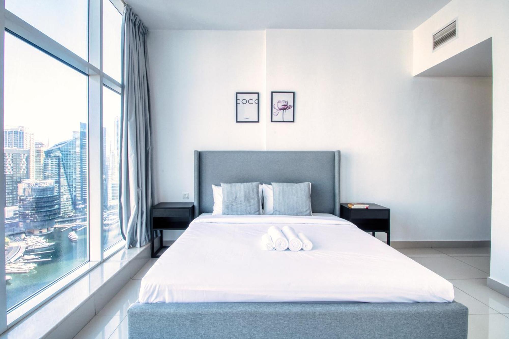 Shoresinn - Spacious Unit With Marina View Dubaï