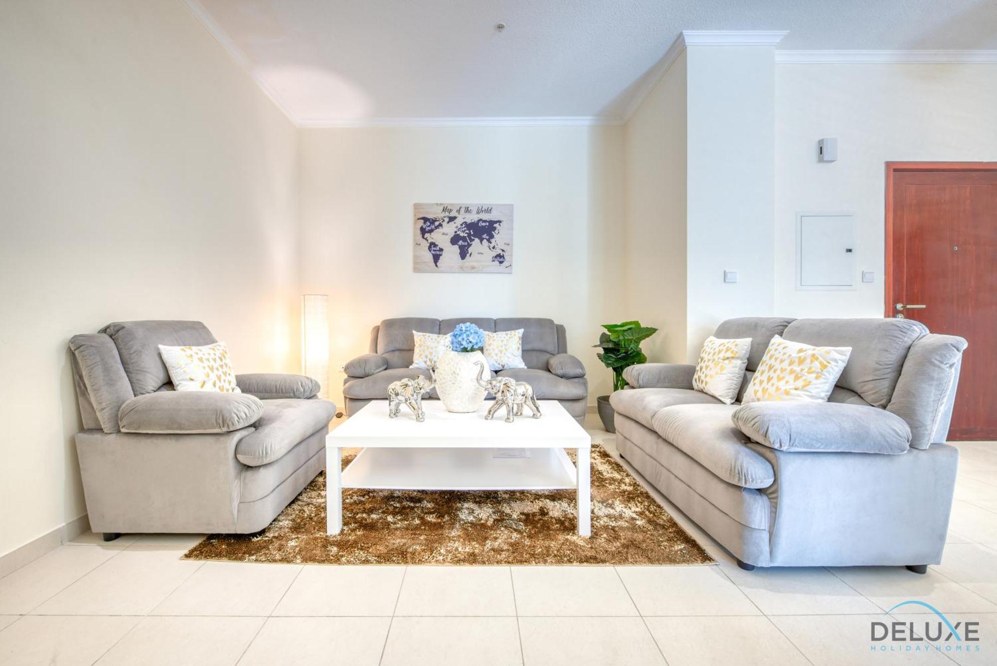 Burj Khalifa Vicinity Perfect 1br Escape, Residences 7, Downtown By Deluxe Homes Appartement