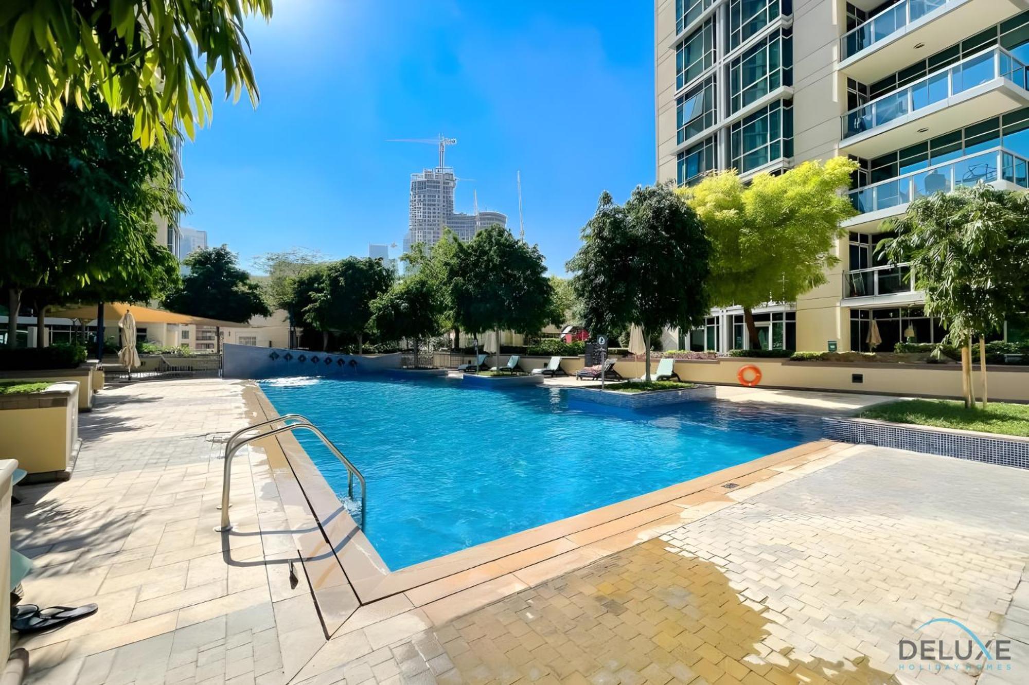 Burj Khalifa Vicinity Perfect 1br Escape, Residences 7, Downtown By Deluxe Homes Appartement