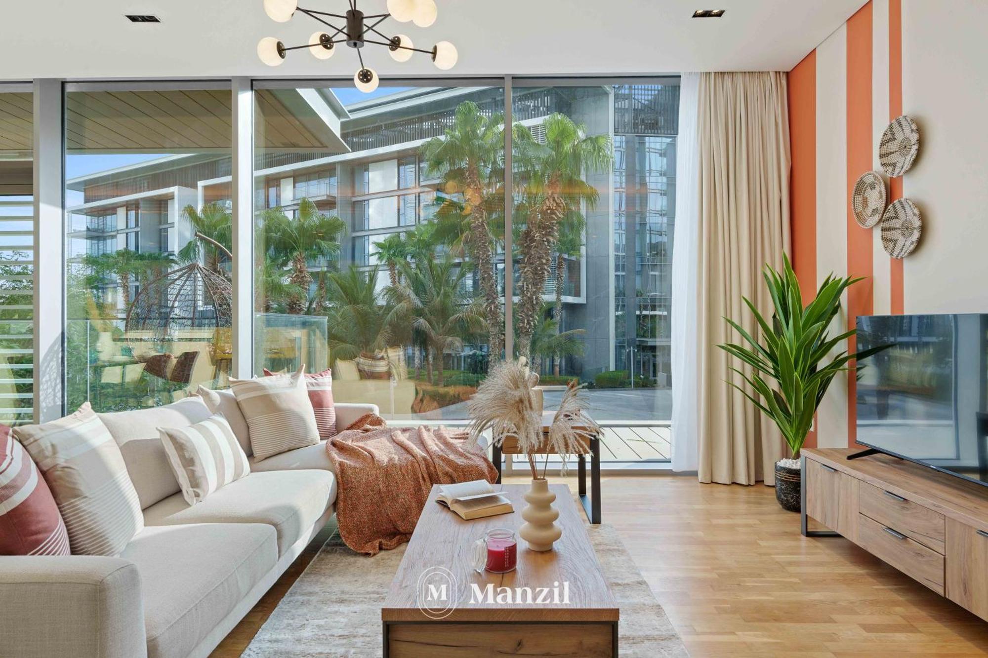 Manzil - 3br In Bluewaters Island Near Ain Appartement *