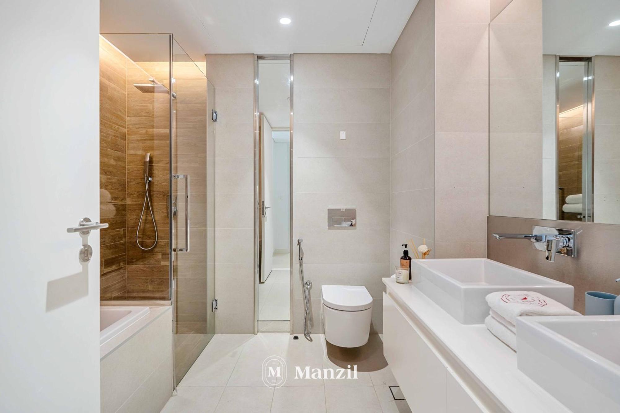 Manzil - 3br In Bluewaters Island Near Ain Appartement