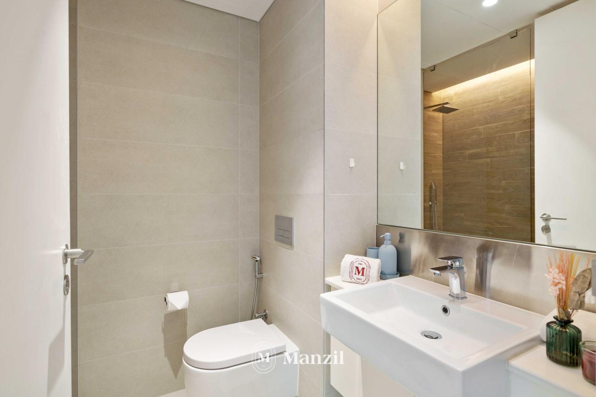 Manzil - 3br In Bluewaters Island Near Ain Appartement *