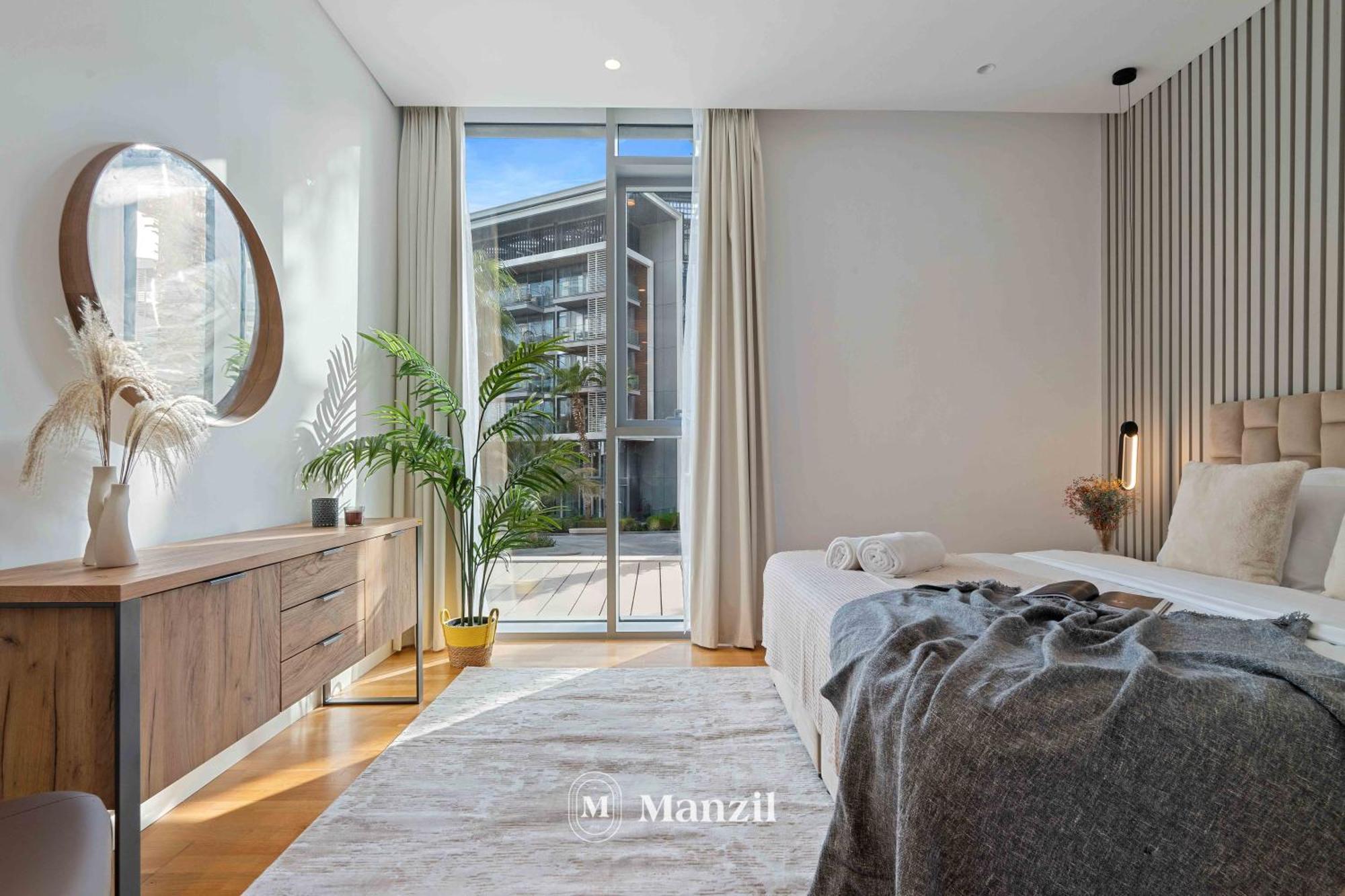 Manzil - 3br In Bluewaters Island Near Ain Appartement *