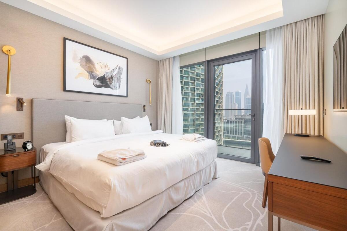 Chic For 4 With Burj Khalifa Views * Dubái