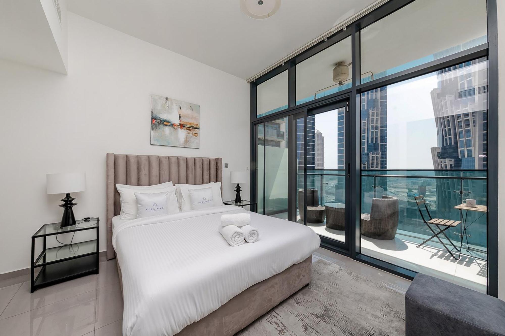 Lägenhet Stylish 1br At Damac Merano Tower With Great View