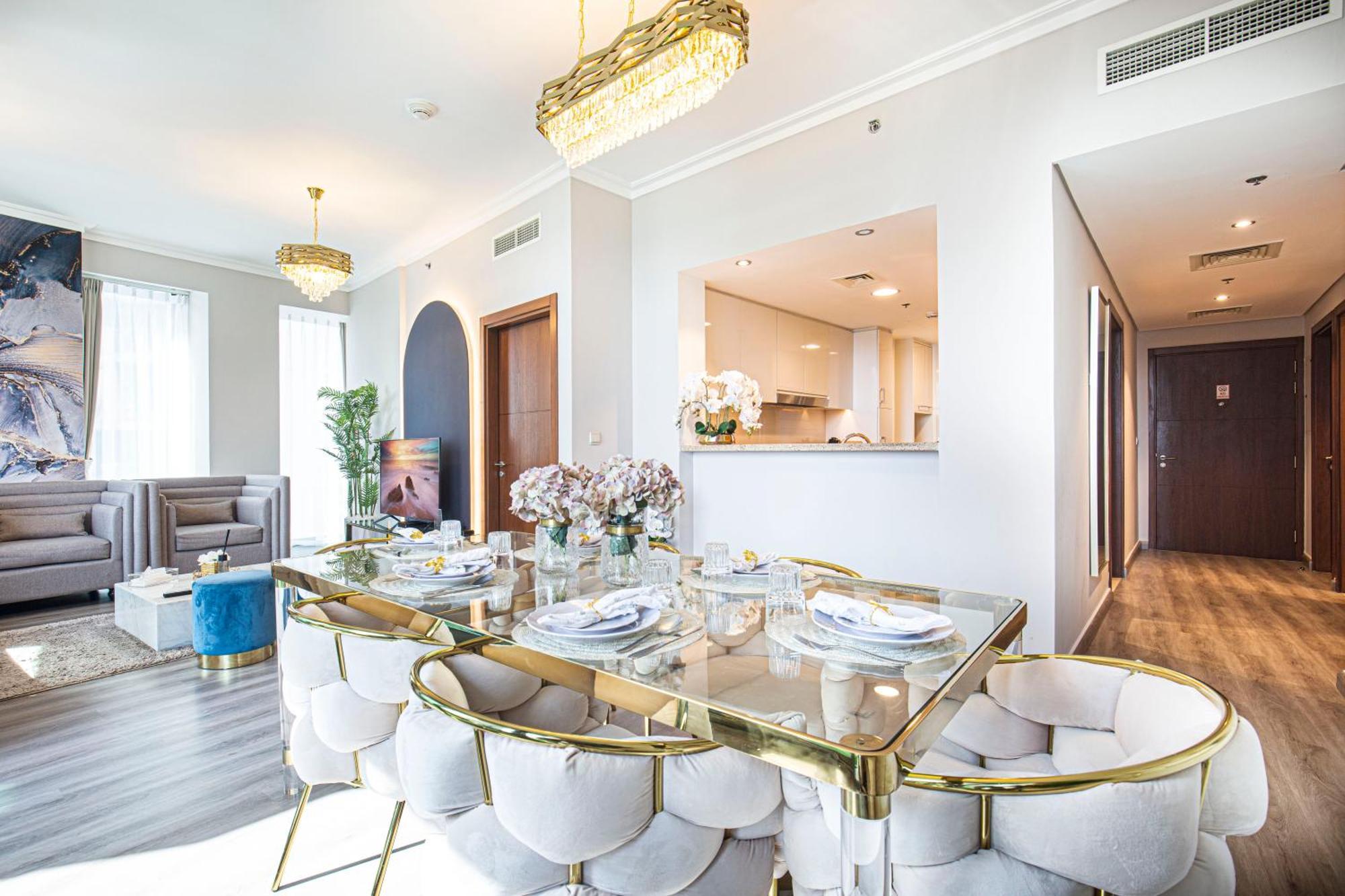 Apartamento Magnificent 3 Bedroom Luxury With Burj Khalifa View *