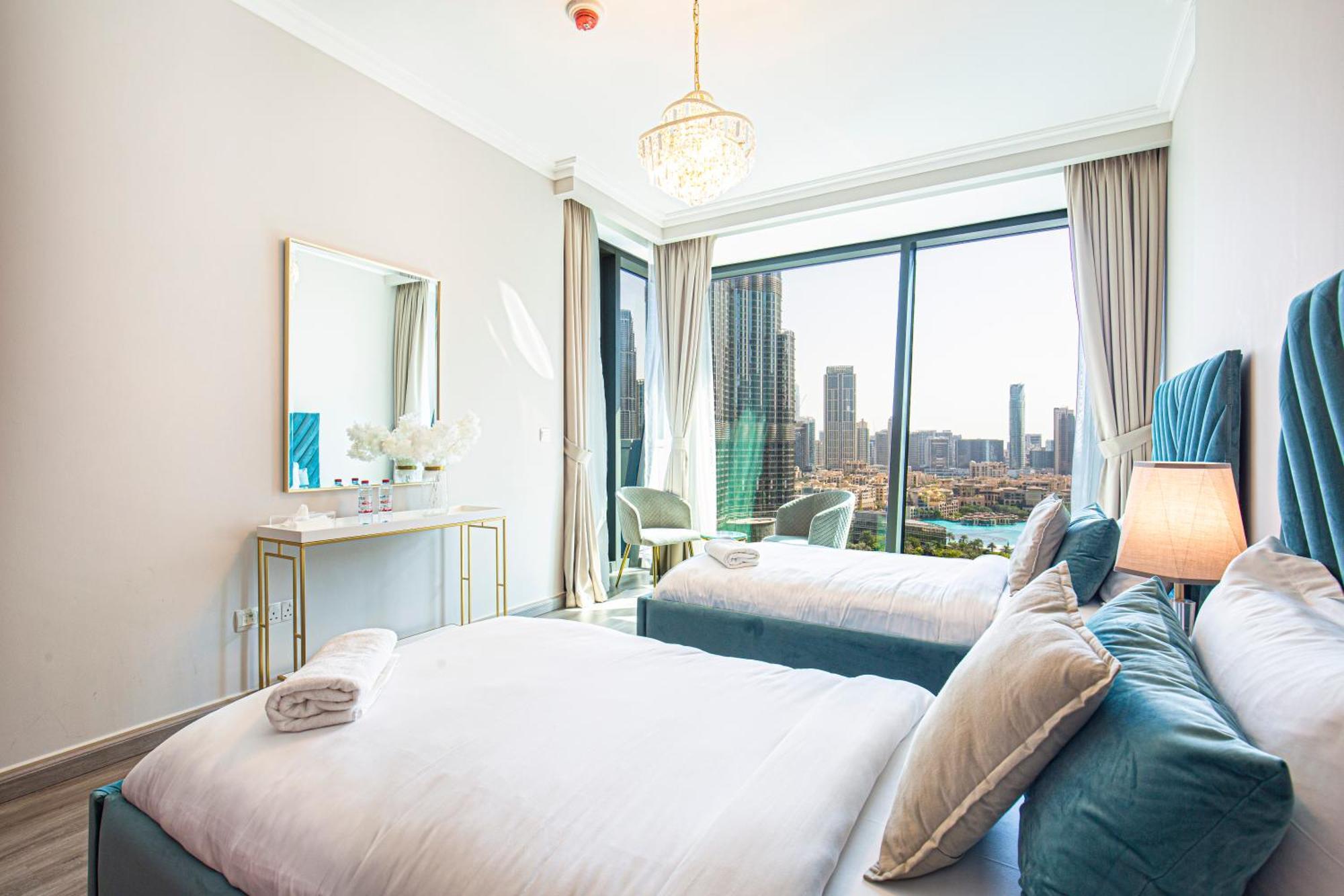 Magnificent 3 Bedroom Luxury With Burj Khalifa View Dubái