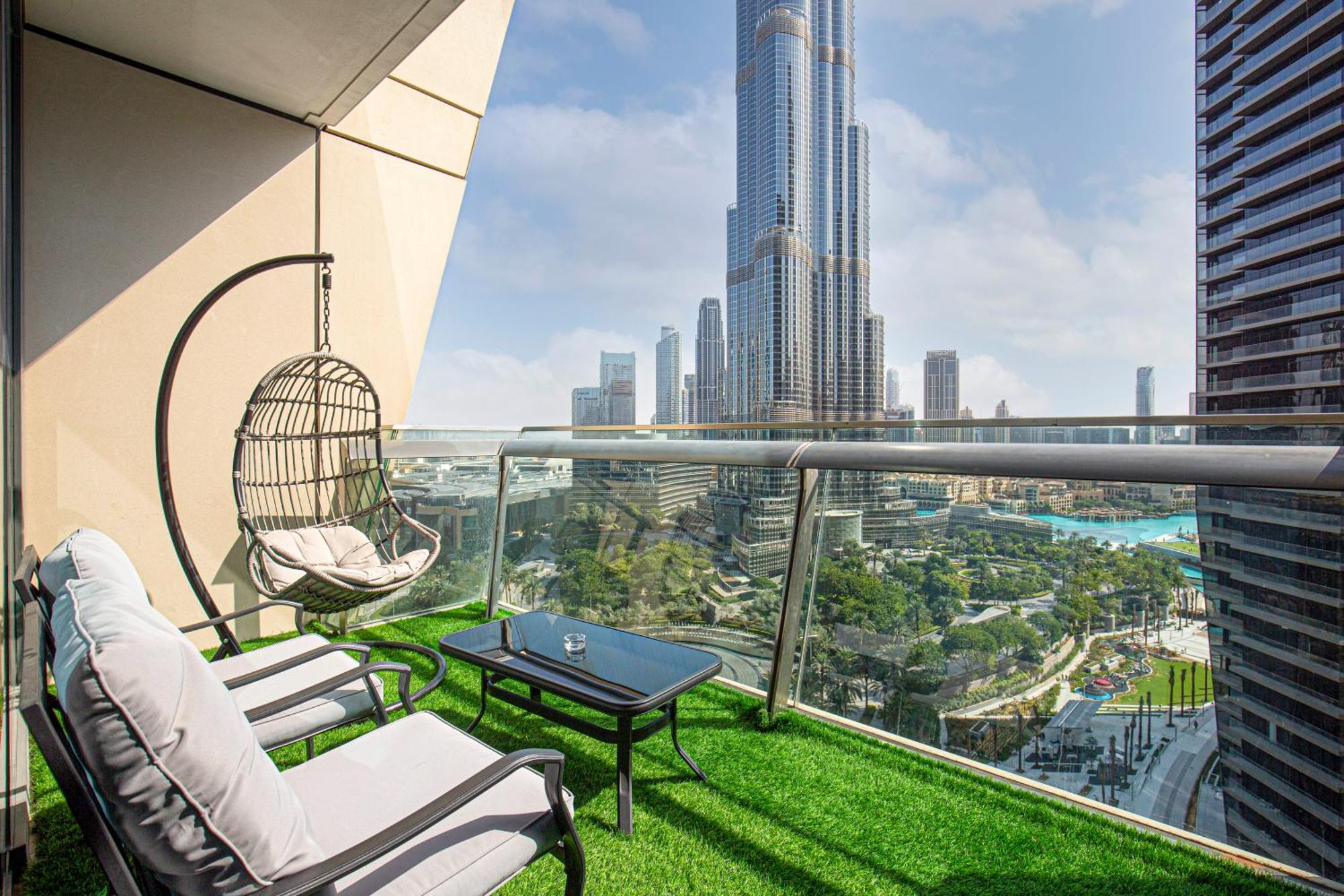 Magnificent 3 Bedroom Luxury With Burj Khalifa View Apartamento *