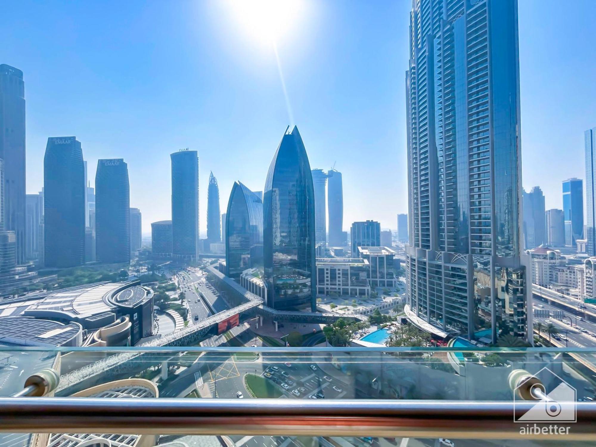 Mall Downtown Luxury With Balcony & View Apartamento *