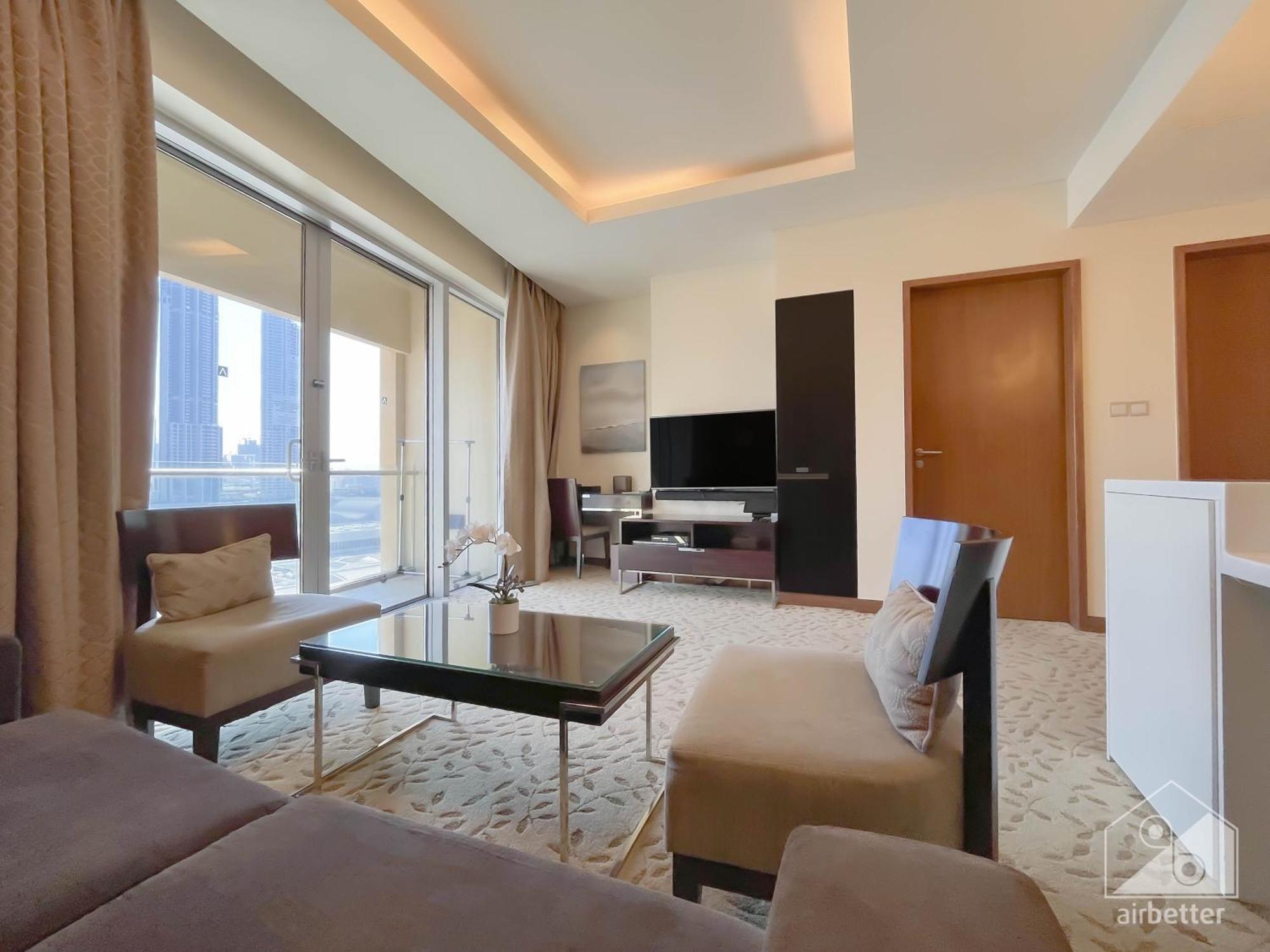 Mall Downtown Luxury With Balcony & View Dubái
