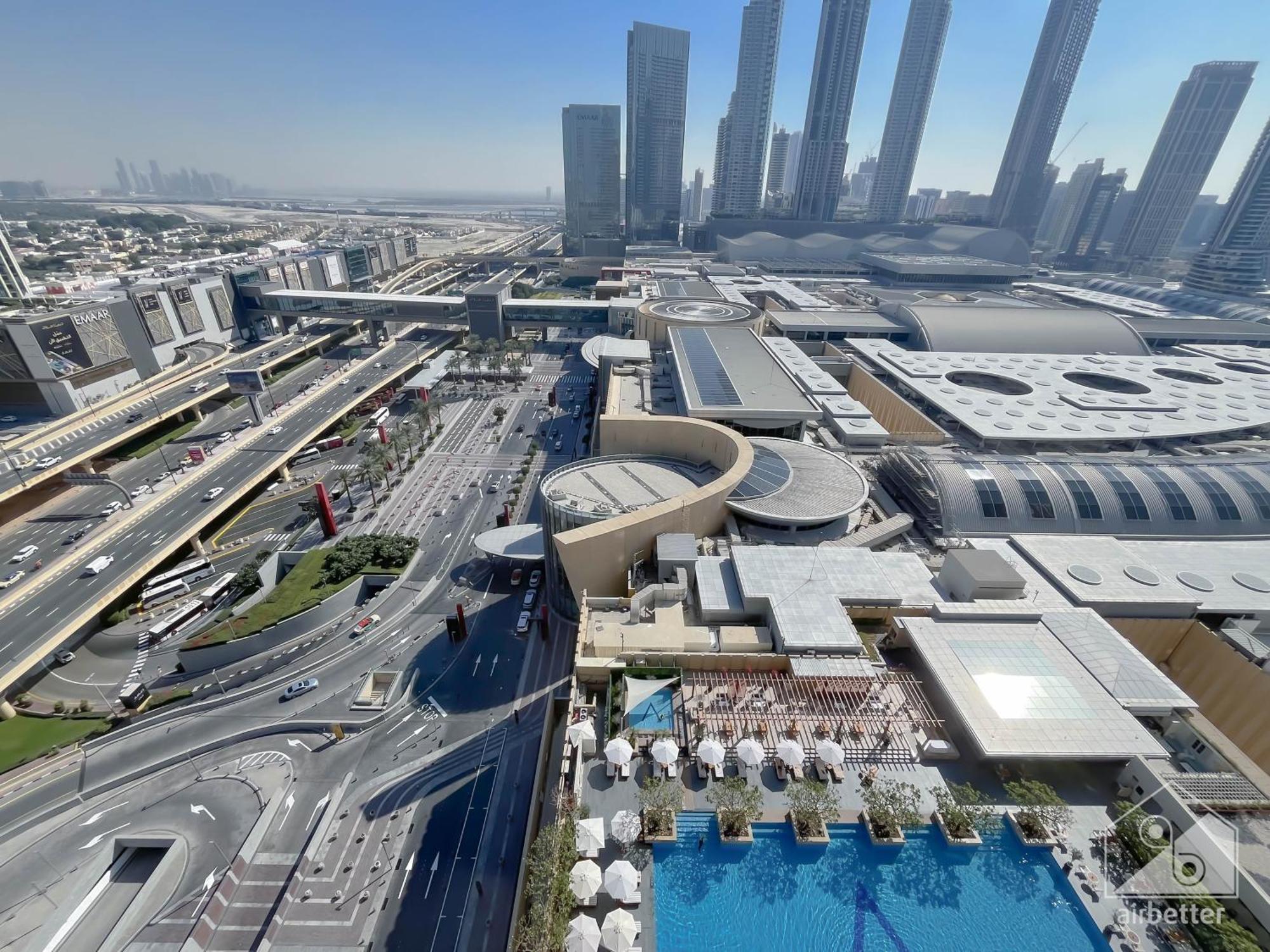 Mall Downtown Luxury With Balcony & View * Dubái