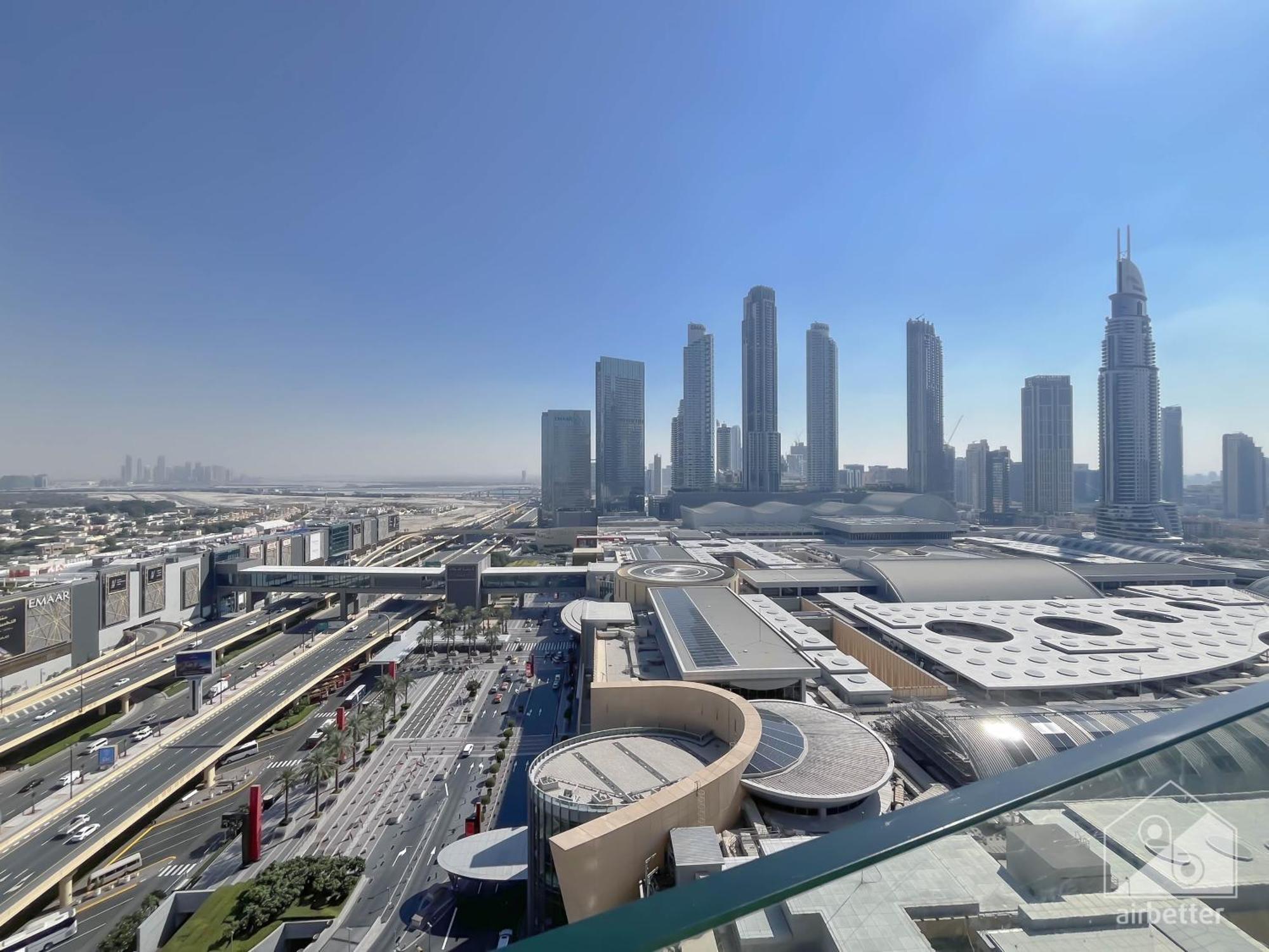 Mall Downtown Luxury With Balcony & View *