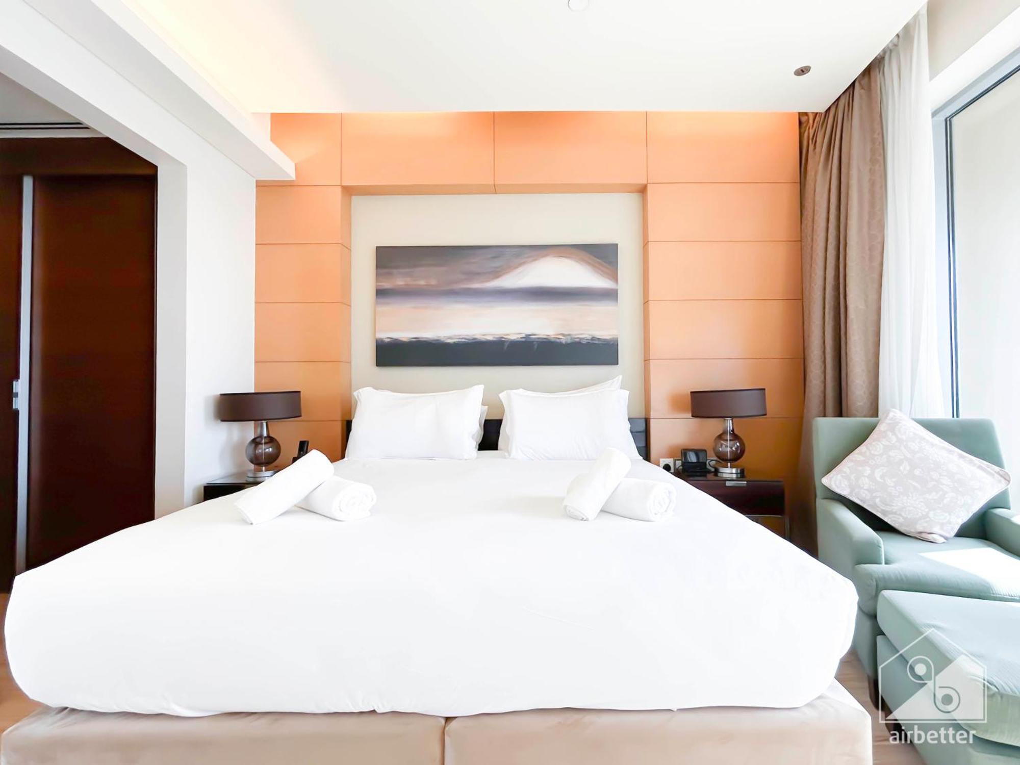Mall Downtown Luxury With Balcony & View Apartamento
