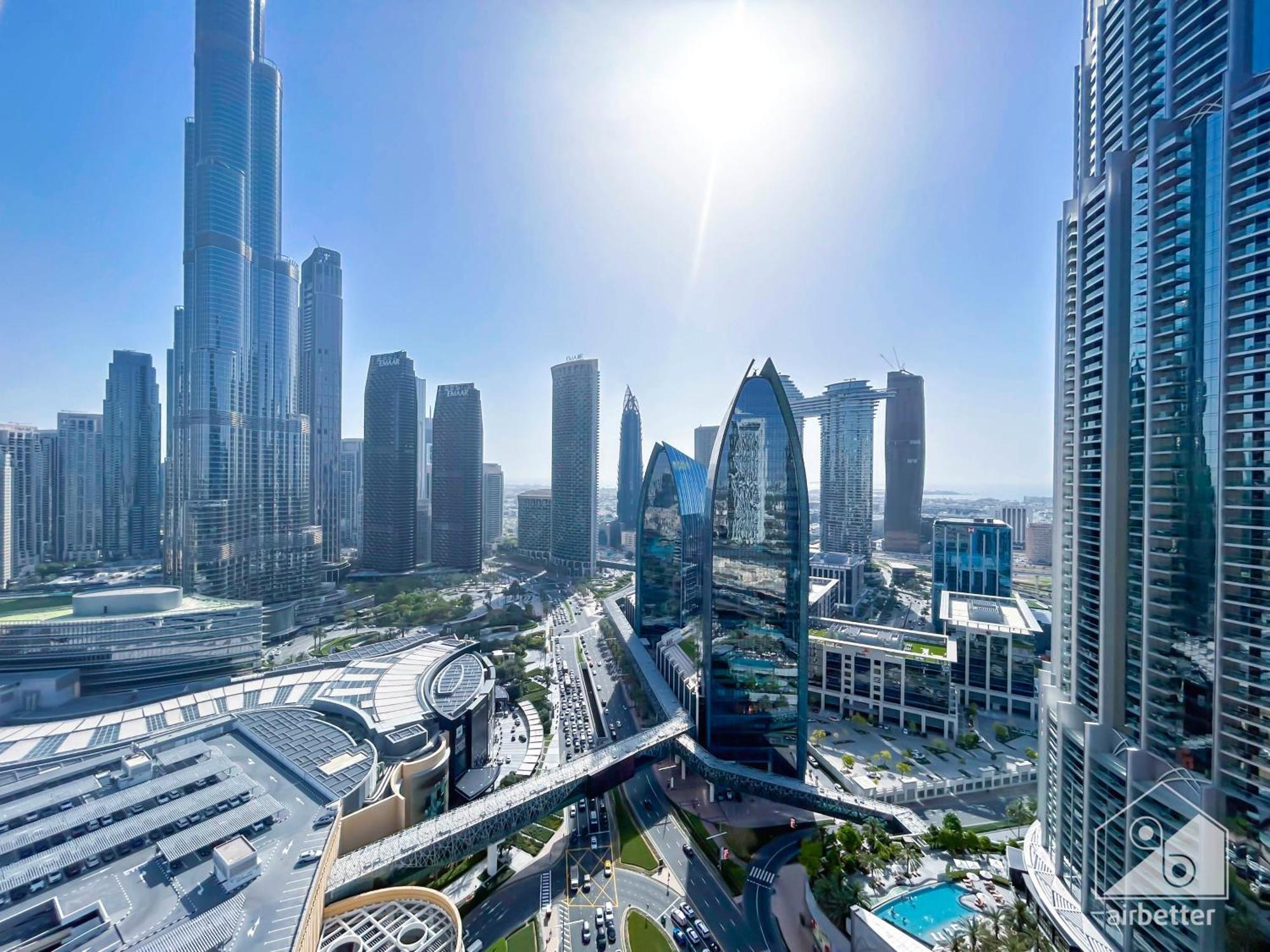 Mall Downtown Luxury With Balcony & View Dubái
