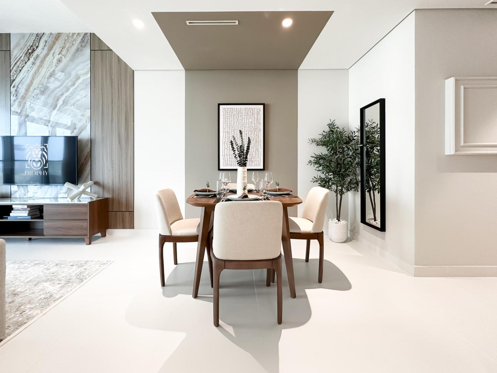 Trophy Luxury 1bdr In Emaar Front With Panoramic Sea Views From The And Private Access Appartement Dubaï