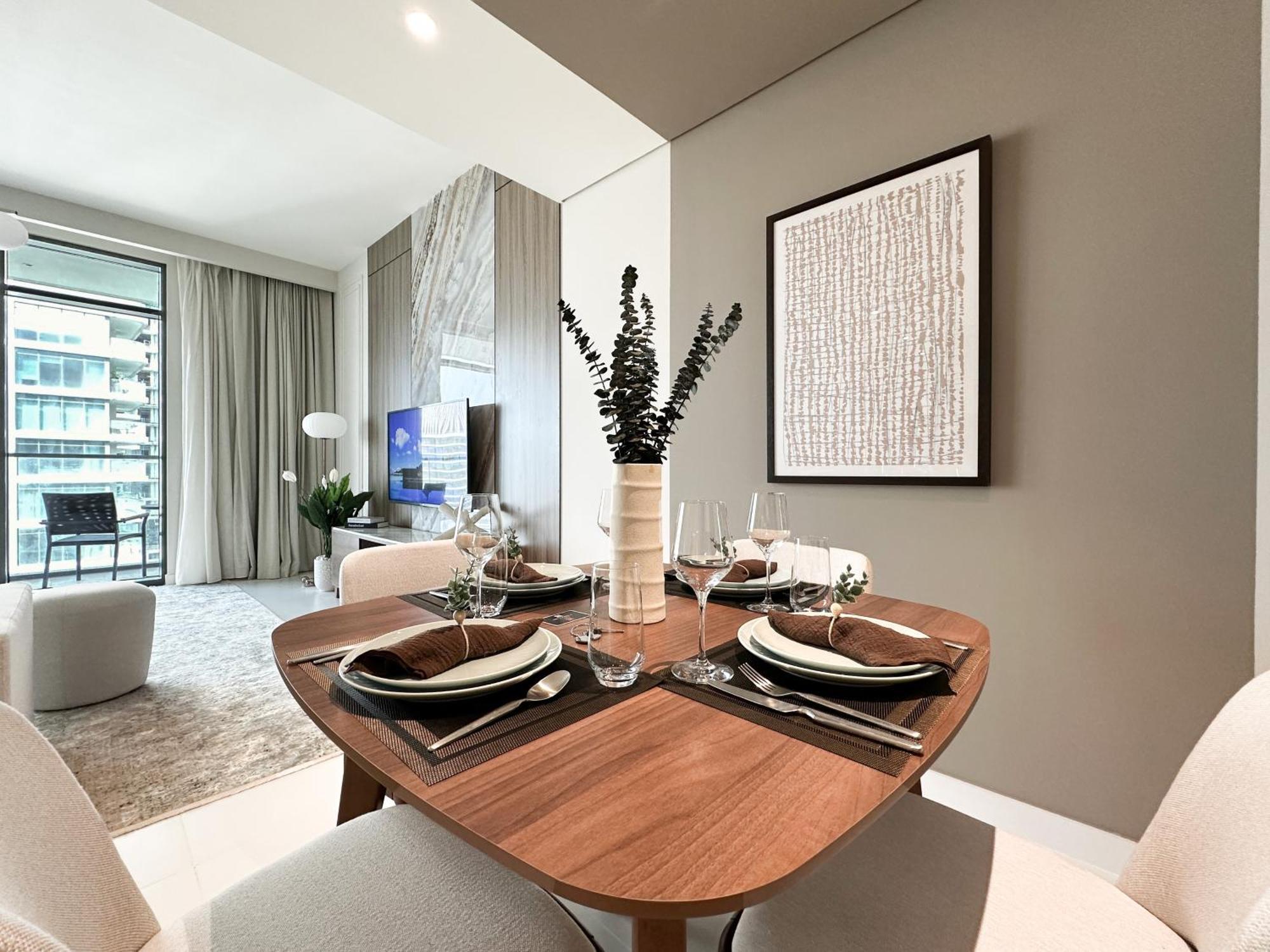 Appartement Trophy Luxury 1bdr In Emaar Front With Panoramic Sea Views From The And Private Access