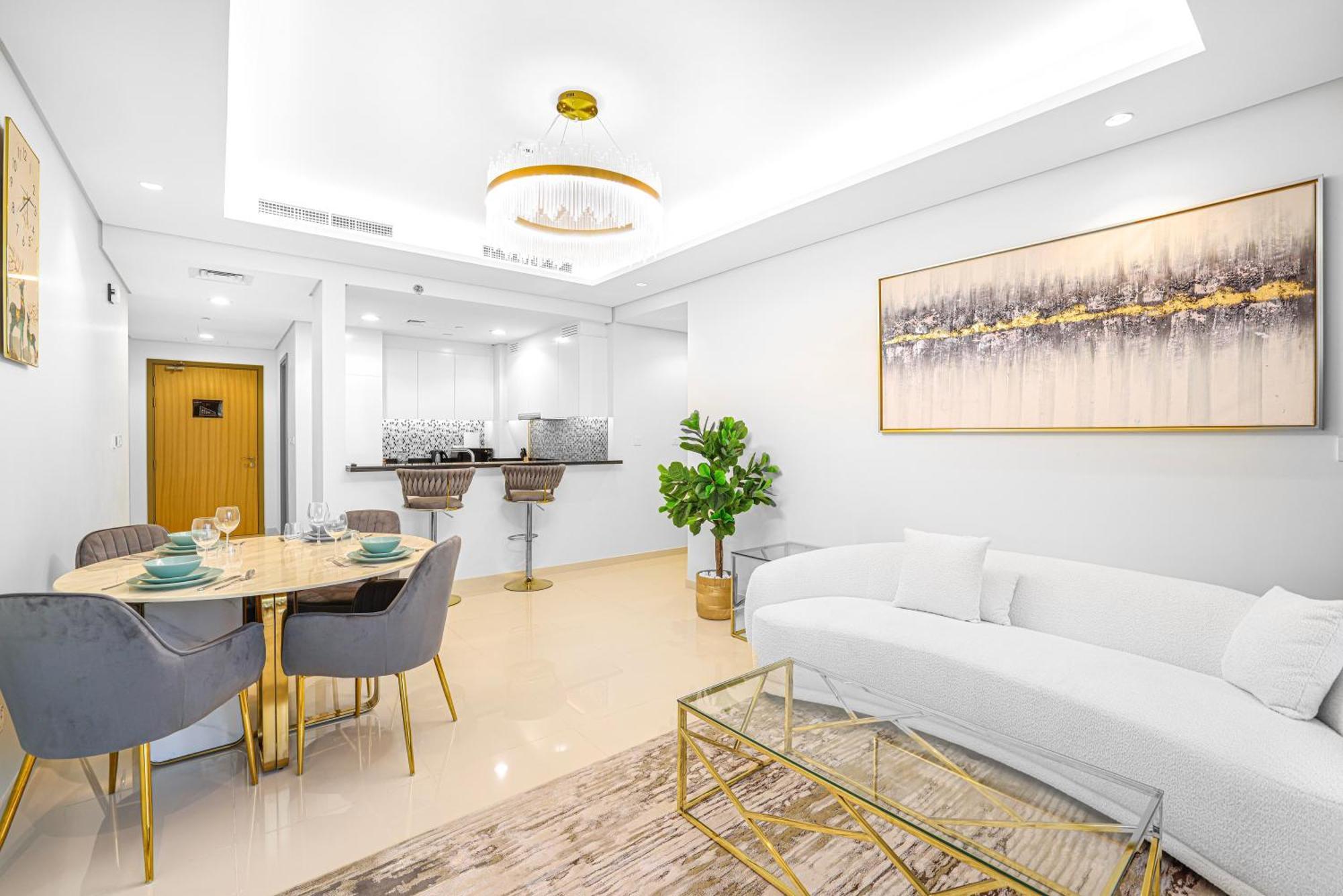 Apartamento Paramount Midtown 2 Bedroom With Burj Khalifa View
