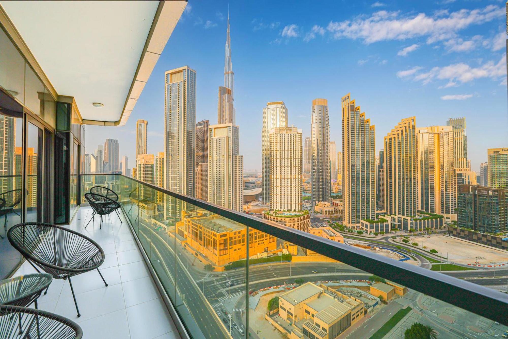 Paramount Midtown 2 Bedroom With Burj Khalifa View *