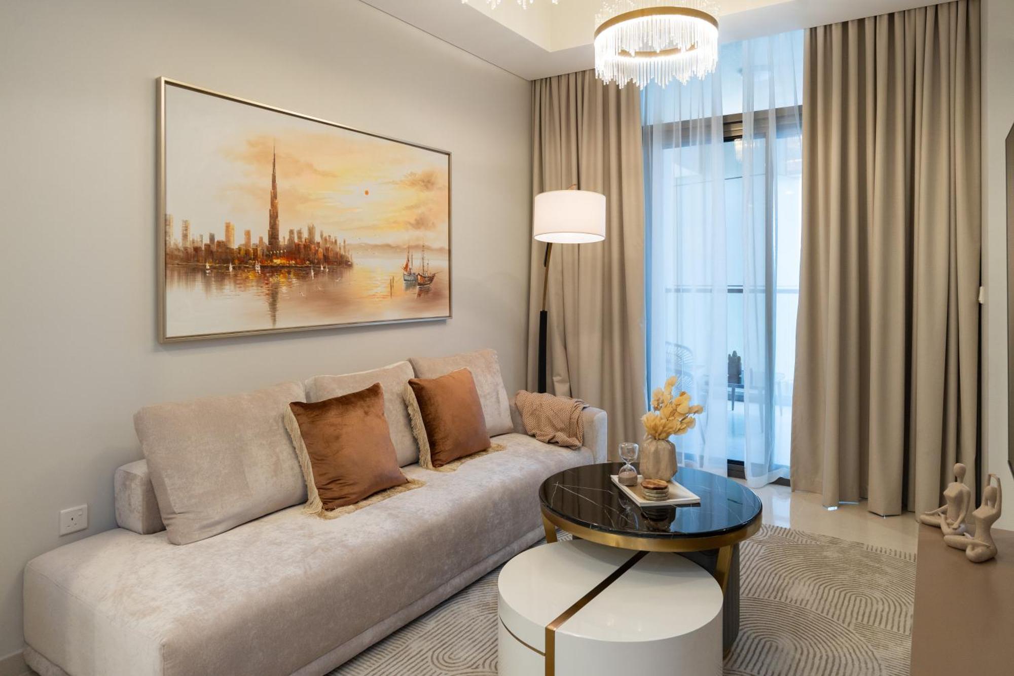 Apartment Keyrock Living - Family 2br Cozy In Business Bay - Aykon Tower Dubai