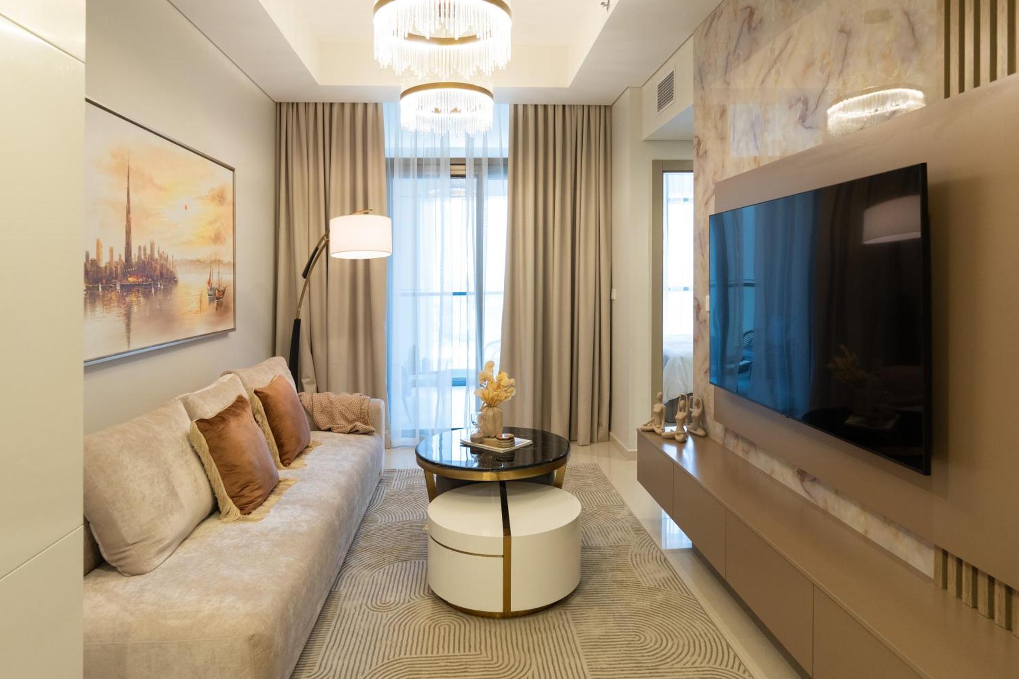 Keyrock Living - Family 2br Cozy In Business Bay - Aykon Tower Dubai