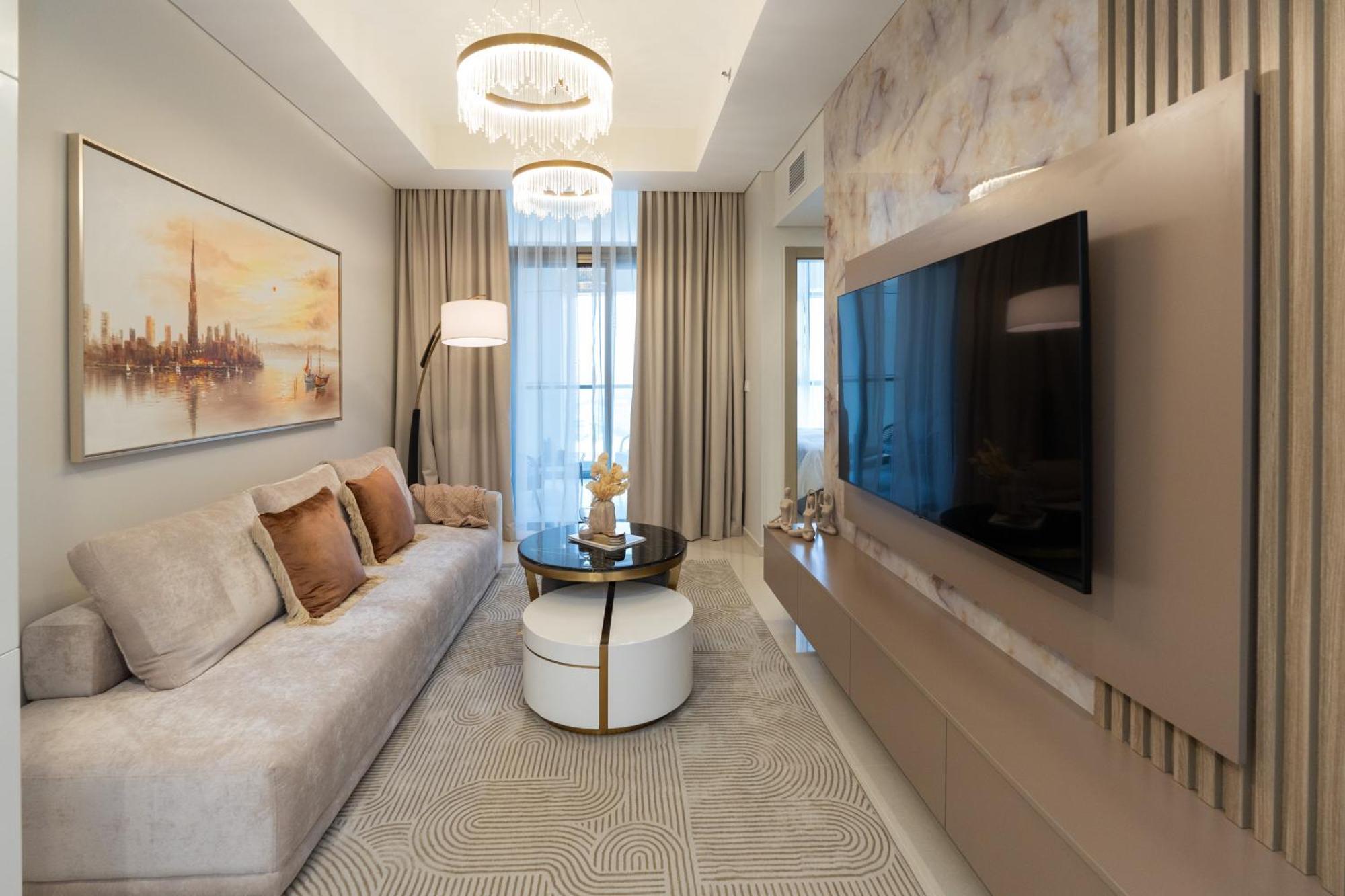 Apartment Keyrock Living - Family 2br Cozy In Business Bay - Aykon Tower *
