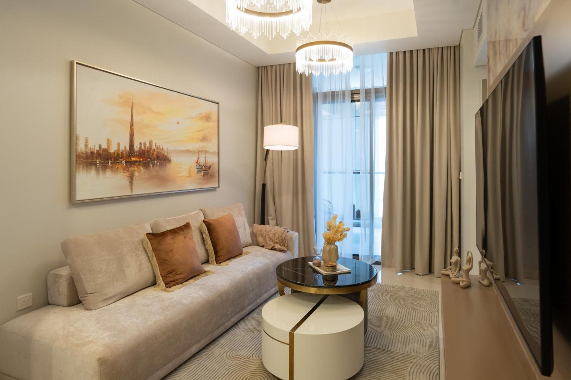 Apartment Keyrock Living - Family 2br Cozy In Business Bay - Aykon Tower