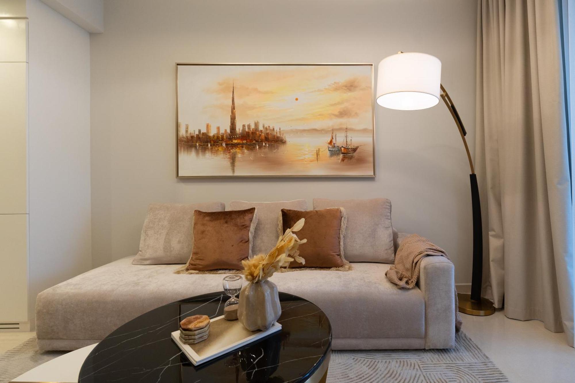 Apartment Keyrock Living - Family 2br Cozy In Business Bay - Aykon Tower Dubai