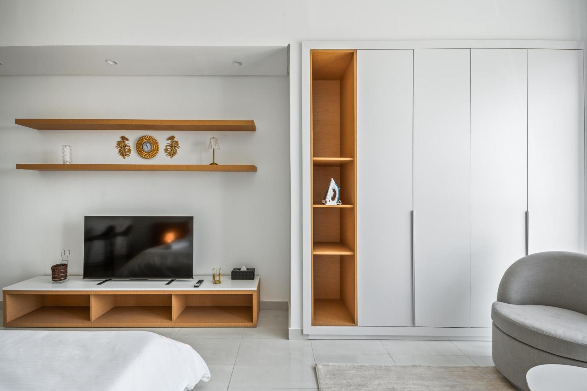 Appartement Bright In Vibrant Dubailand District *