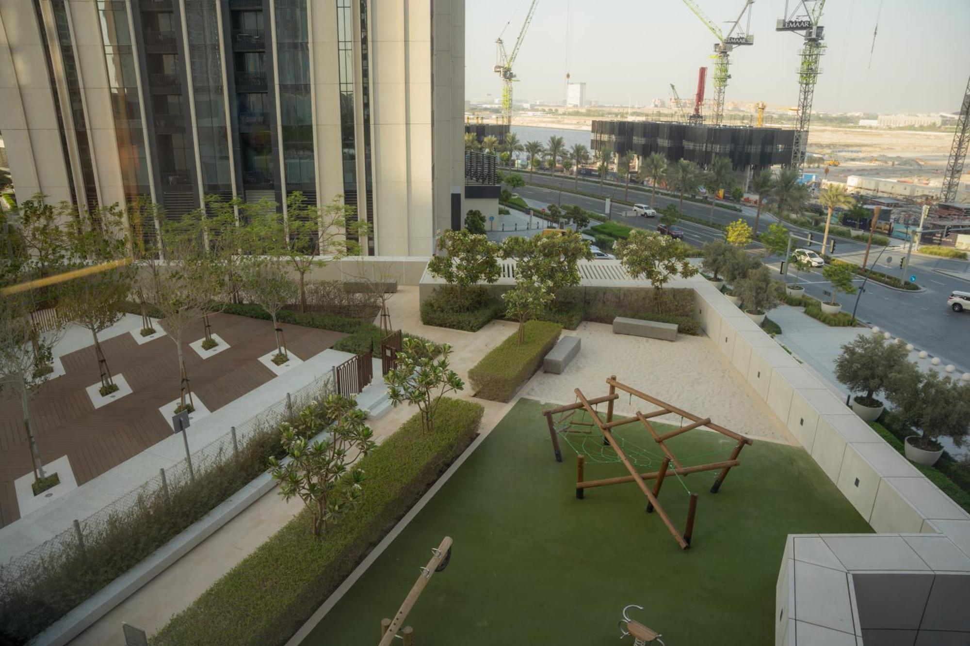 Luxury 2 Bedroom Poolside Haven In Creek Harbour Apartment Dubai