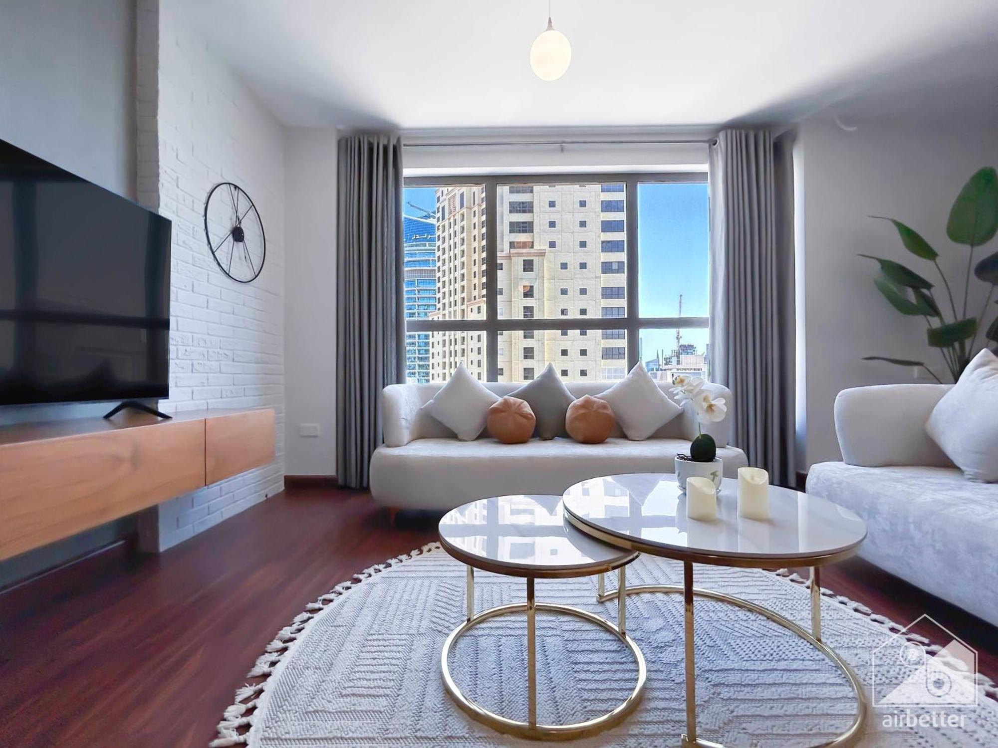 Appartement Luxurious 3b- Maid With Breathtaking Views In Jbr *