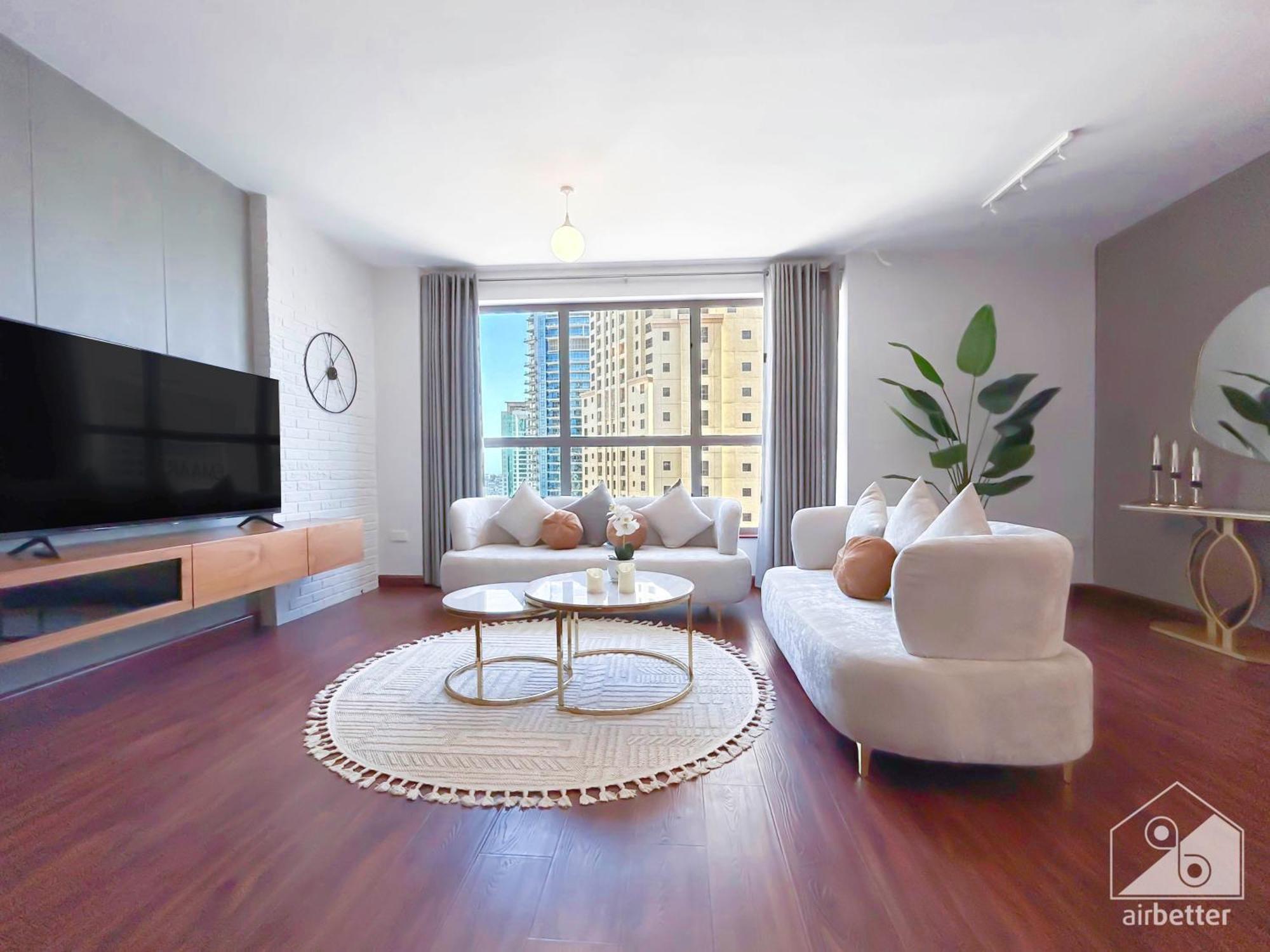 Luxurious 3b- Maid With Breathtaking Views In Jbr Dubaï