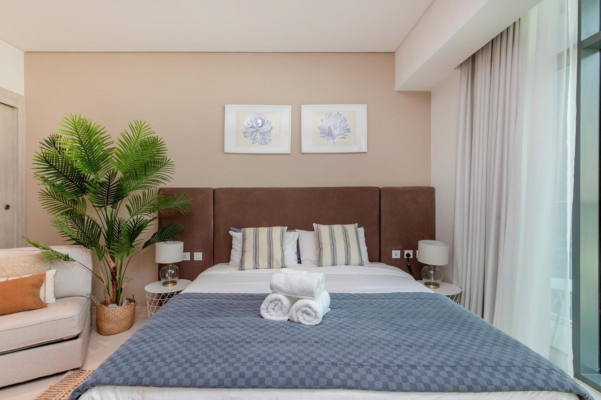 Appartement Modern And Cozy At Seven Palm Prime Location