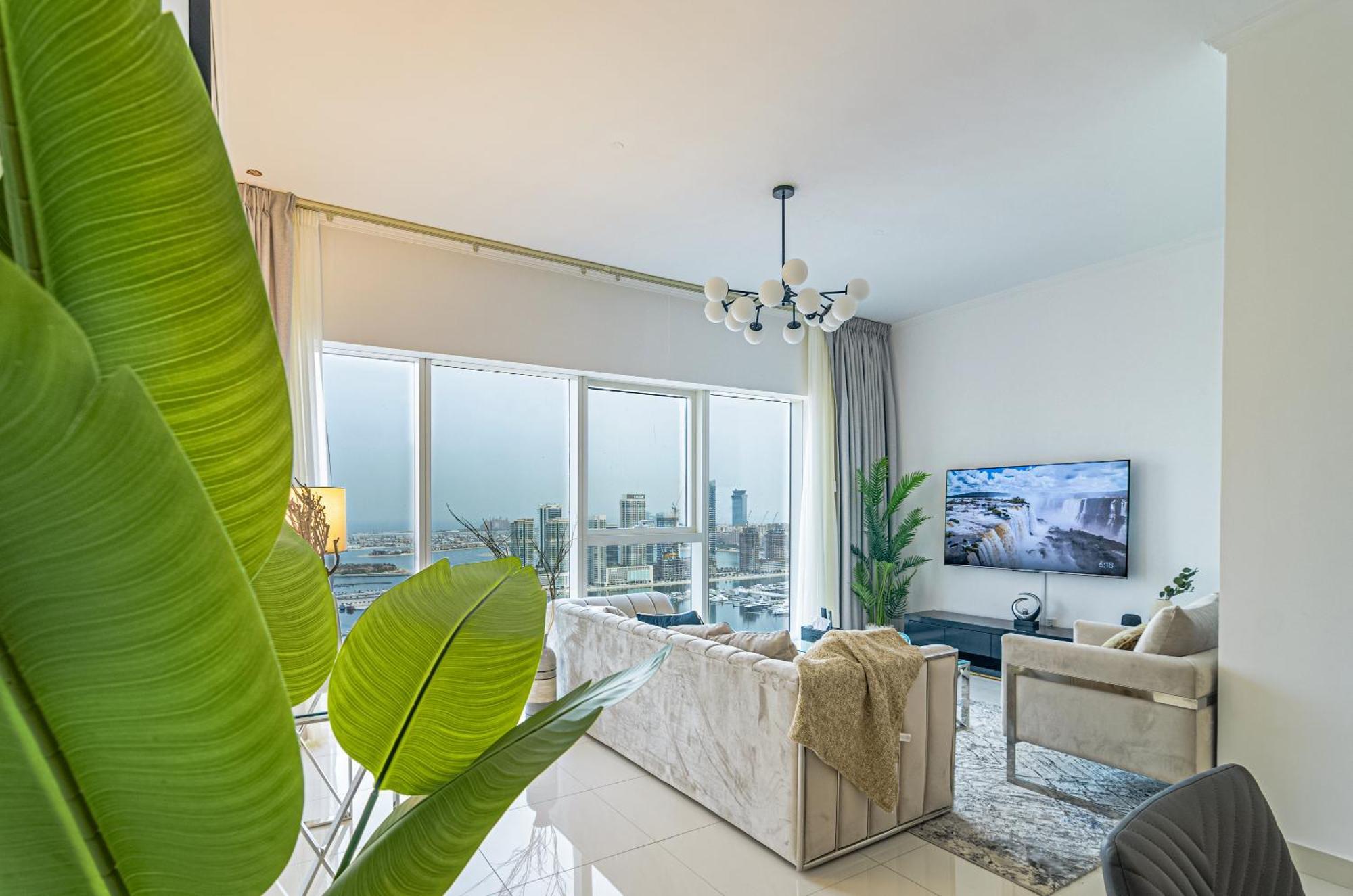 Apartamento Oskena Vacation Homes- Beautiful High Floor Two Bedroom In Marina Dubai