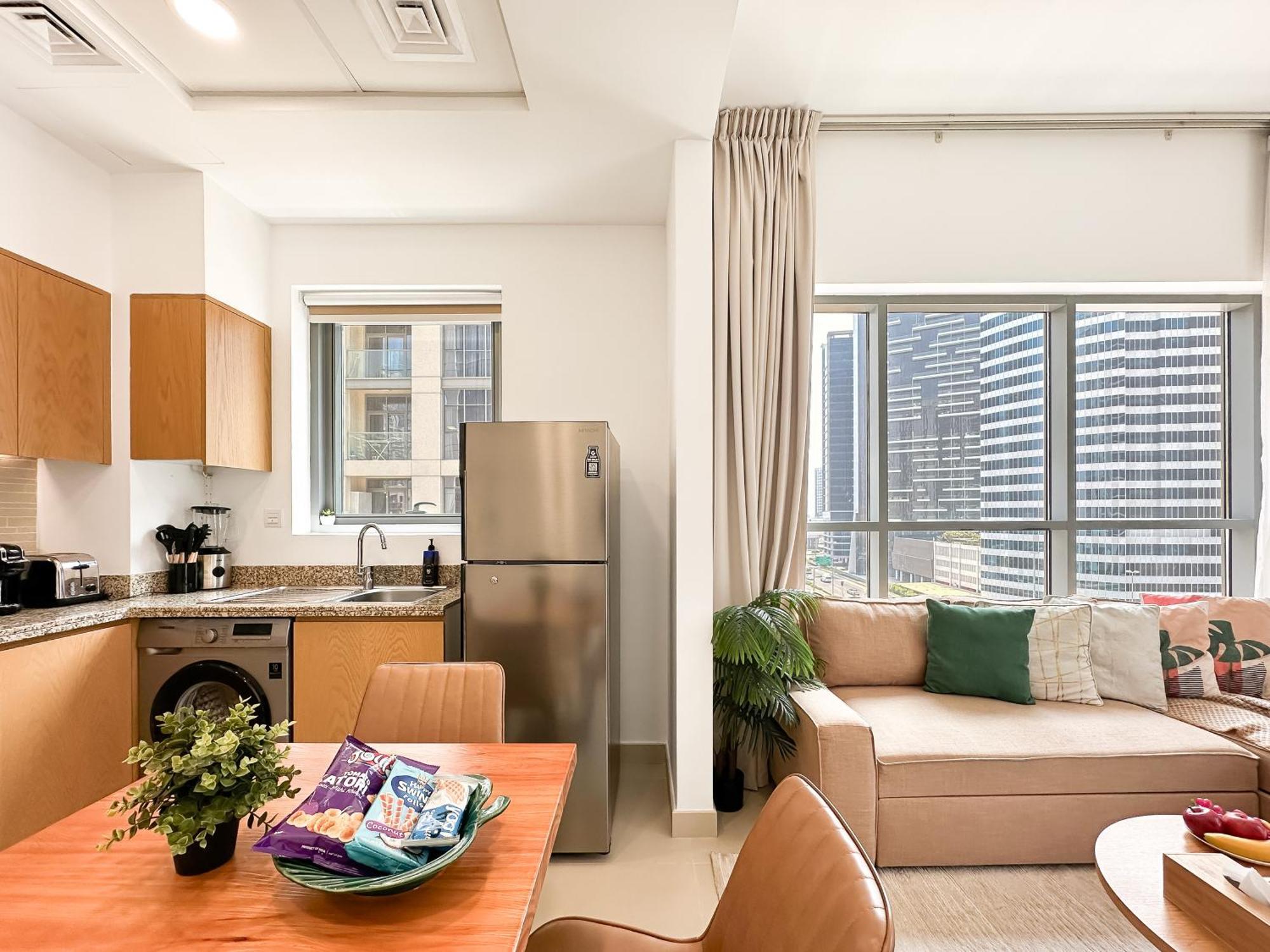 Apartemen Trophy - Downtown Skyline Sanctuary