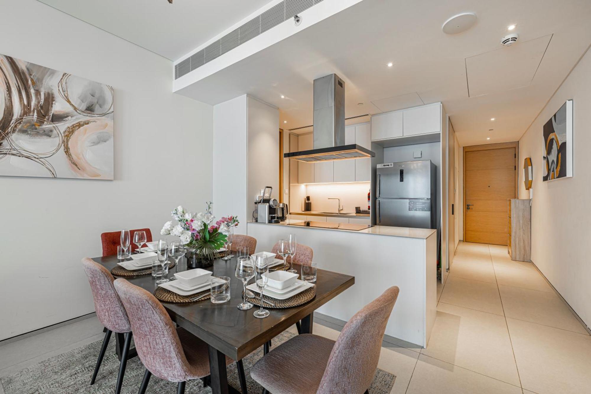 Apartamento Daniels Sea View 3br Plus Maids In Address Jbr