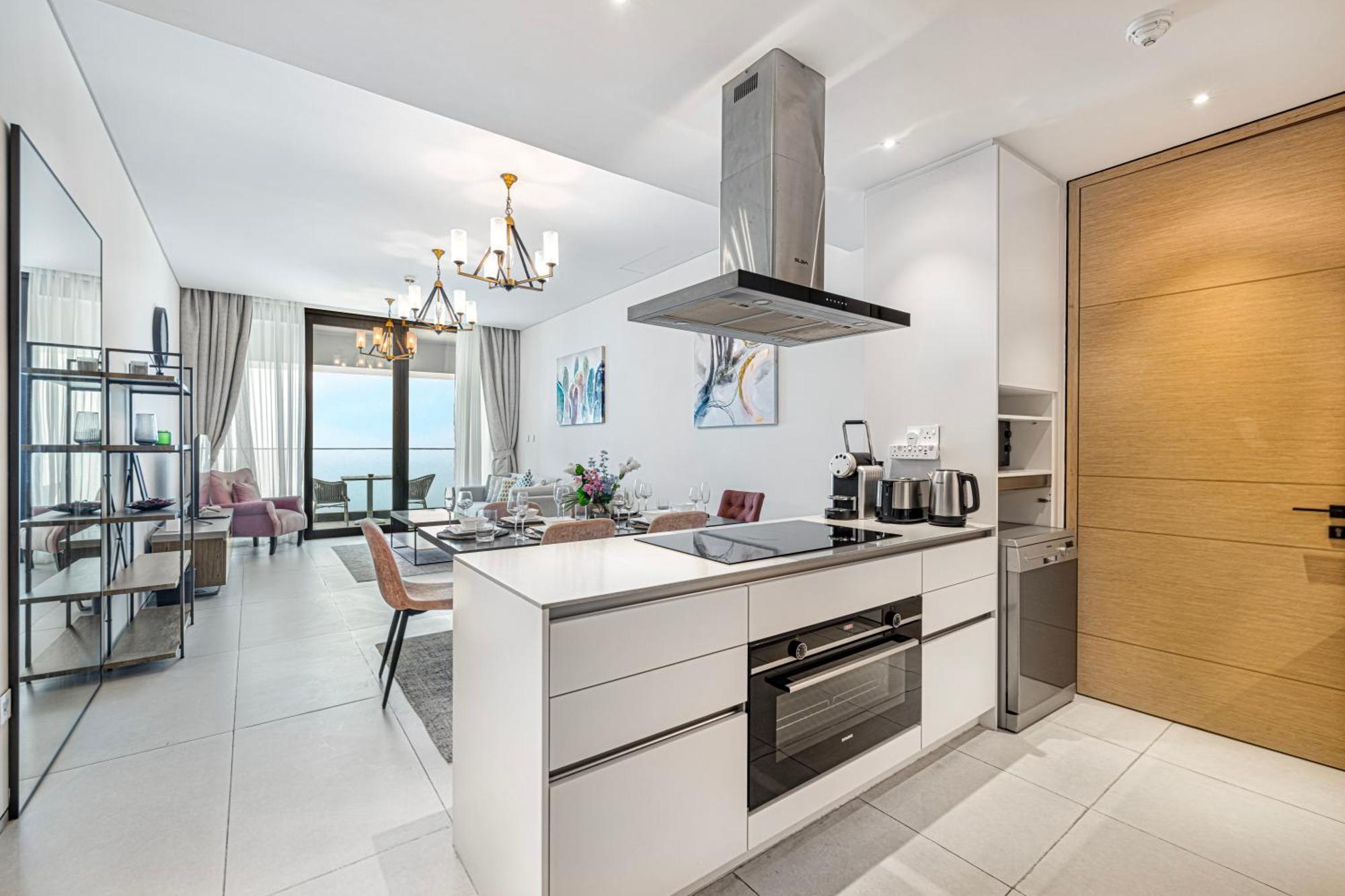 Apartamento Daniels Sea View 3br Plus Maids In Address Jbr Dubái