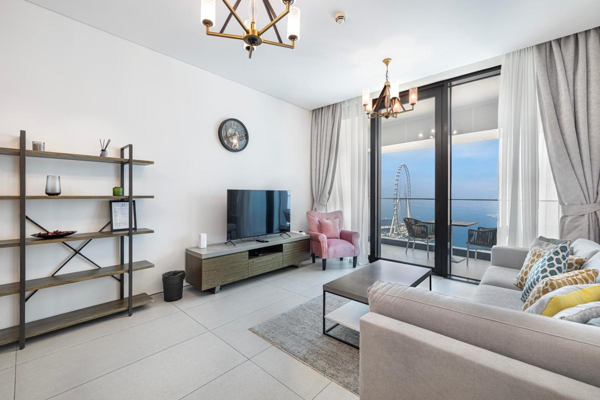 Daniels Sea View 3br Plus Maids In Address Jbr Dubái
