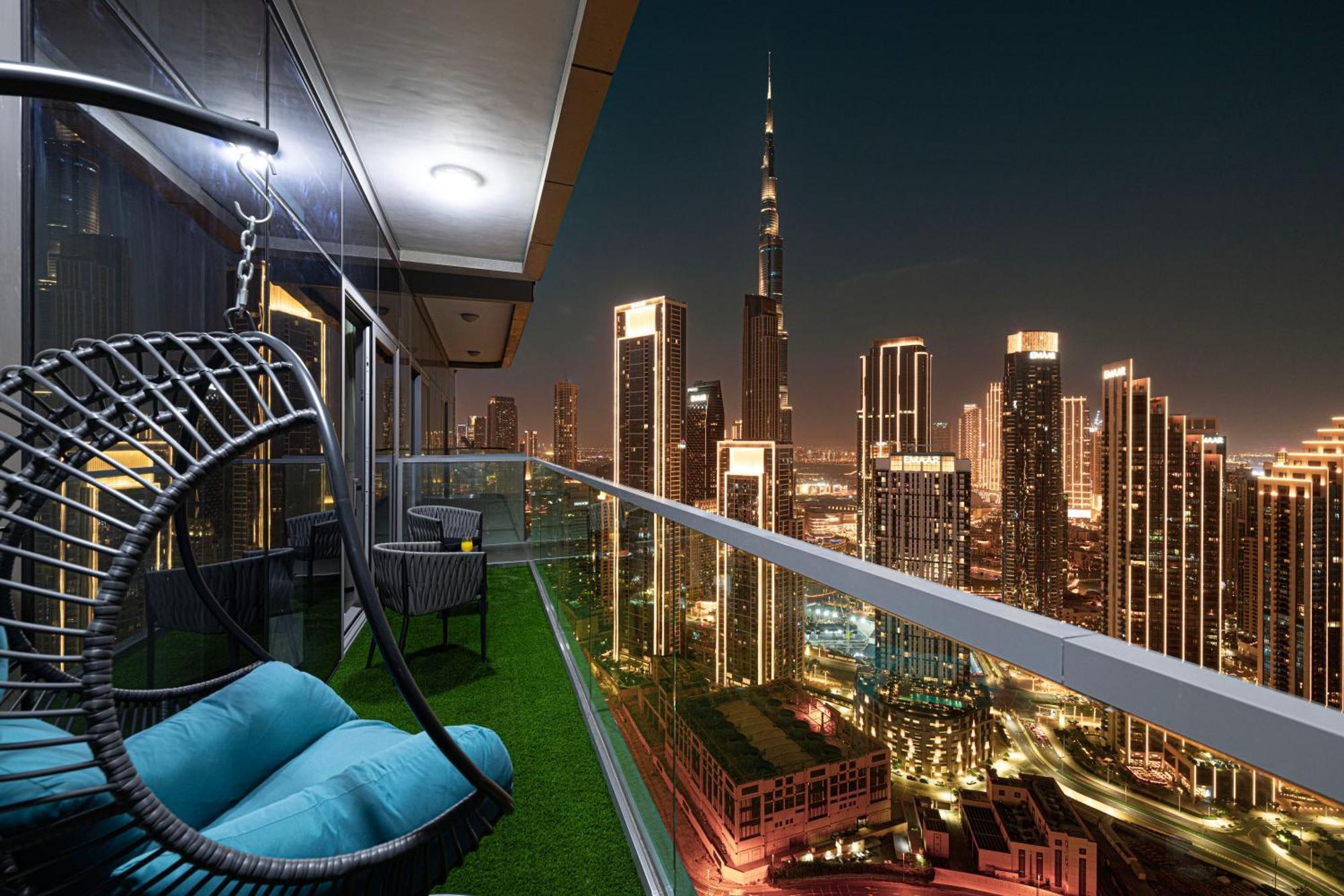 Appartement 64th Floor Highest Downtown Infinity Pool Burj Khalifa View Dubai