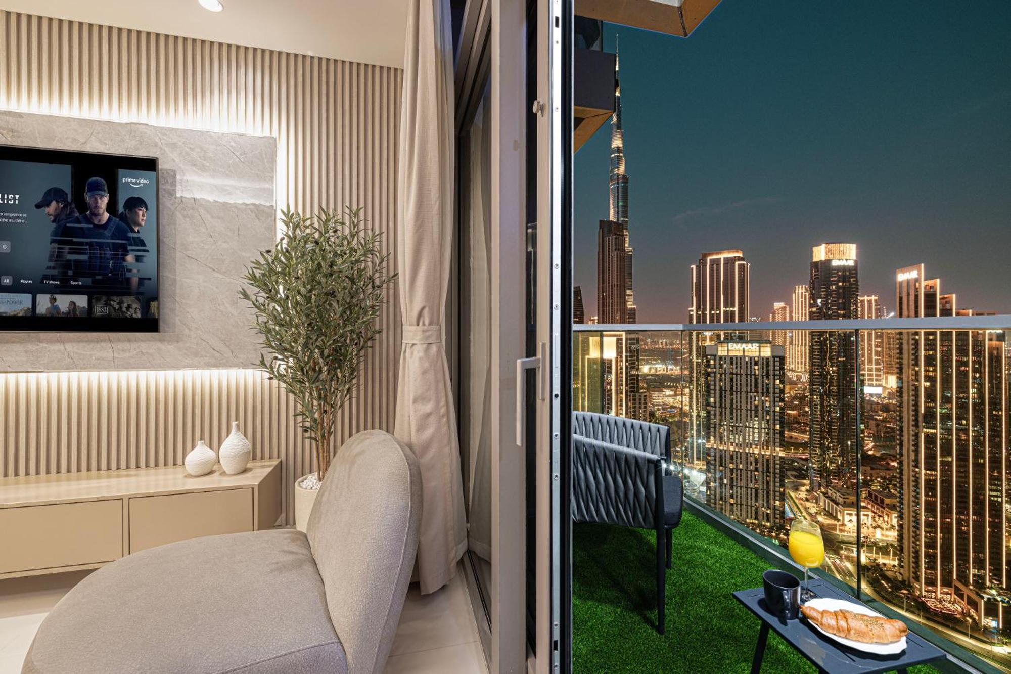 Appartement 64th Floor Highest Downtown Infinity Pool Burj Khalifa View