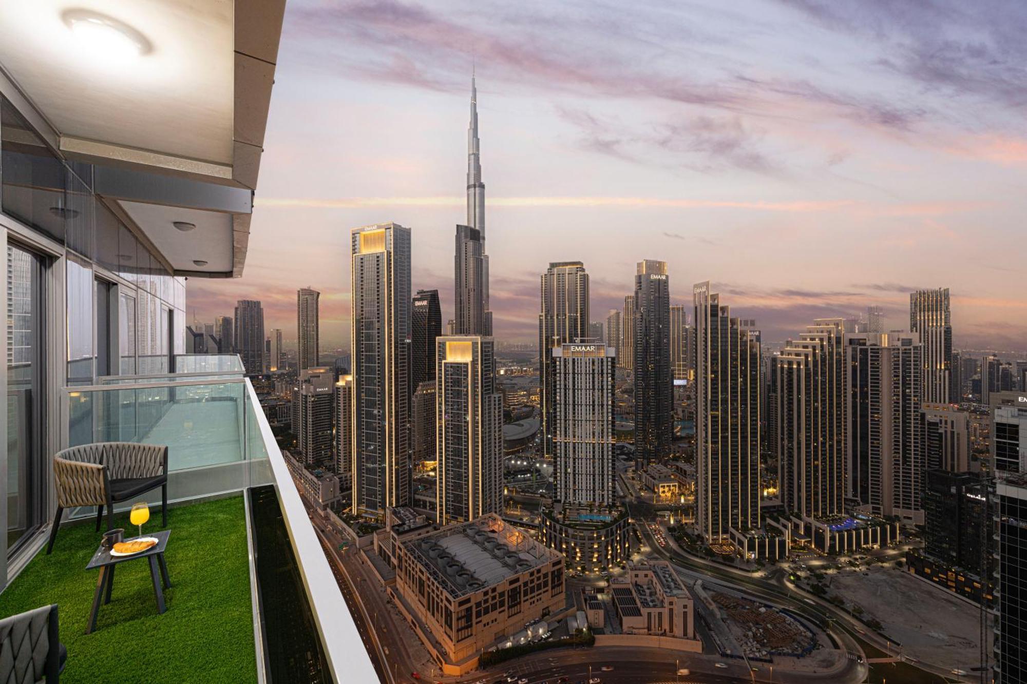 Appartement 64th Floor Highest Downtown Infinity Pool Burj Khalifa View *