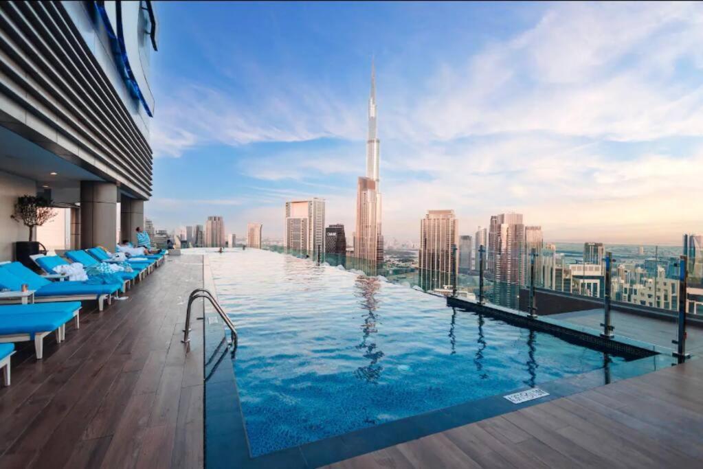 Appartement 64th Floor Highest Downtown Infinity Pool Burj Khalifa View