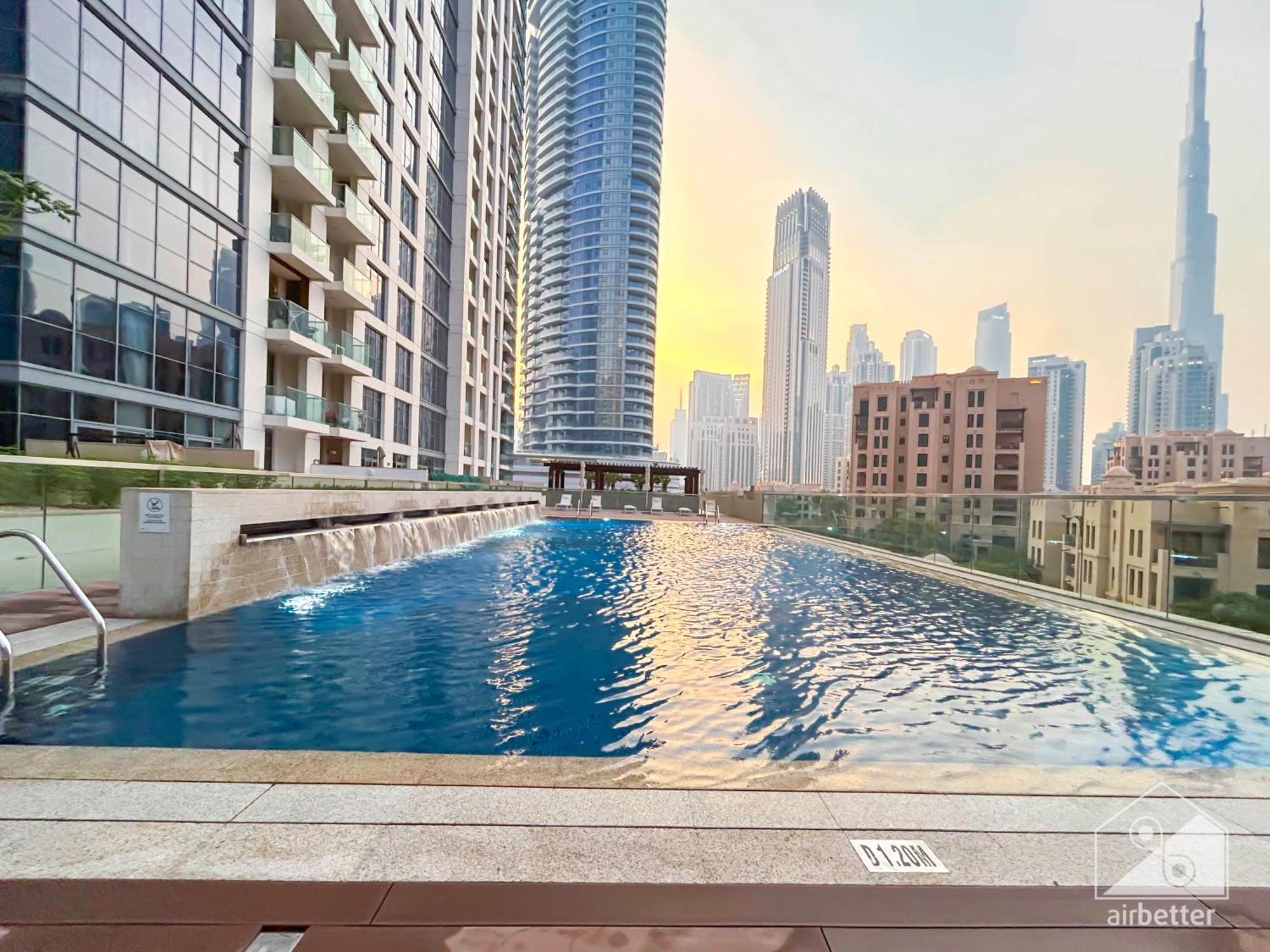 Apartamento Gorgeous 2br In Bellevue Downtown With Burj View Dubai