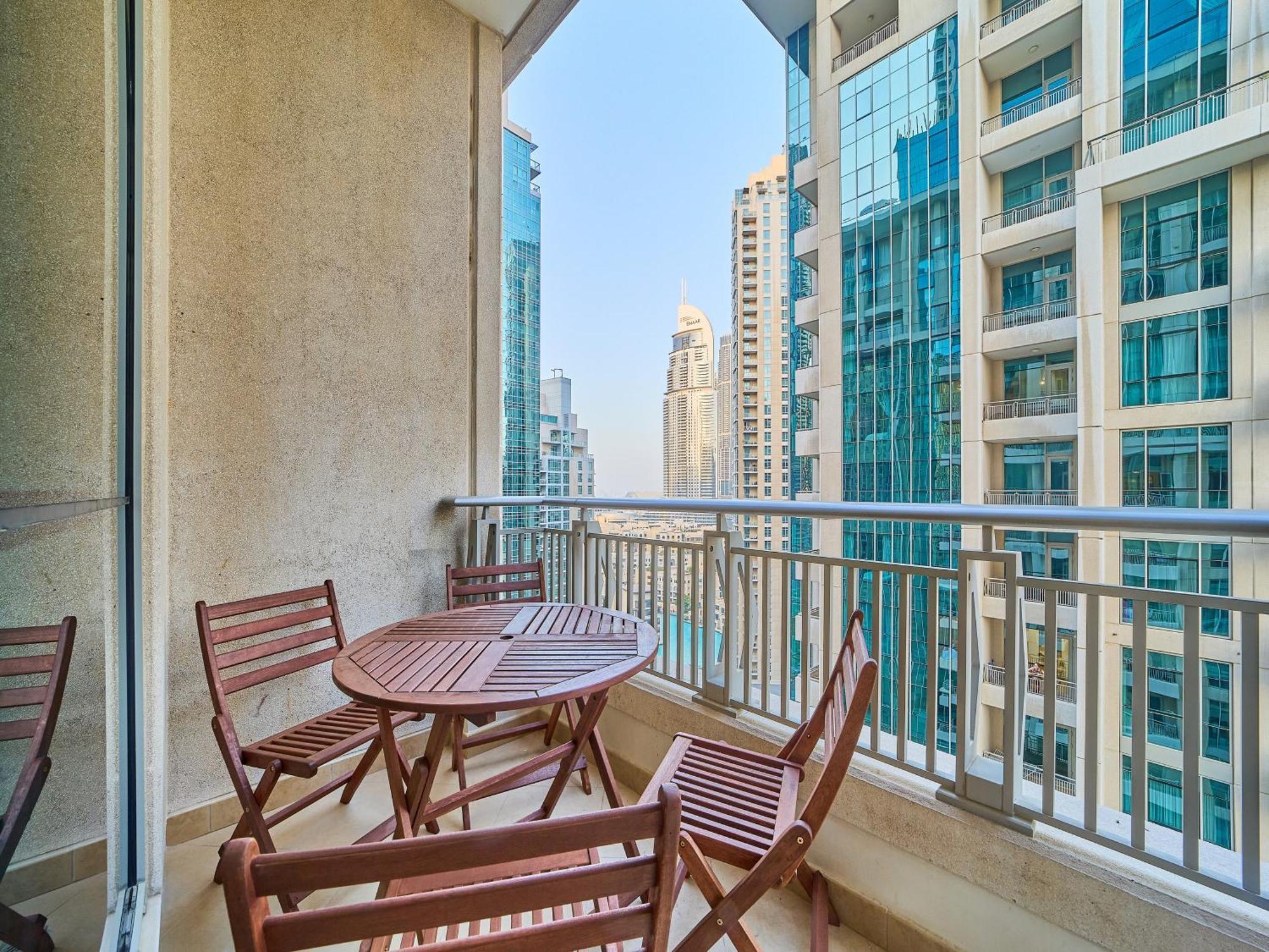 Golden Homes Boulverd 1bhk Blue Heaven Near Mall & Burj Khalifa Downtown Apartment *