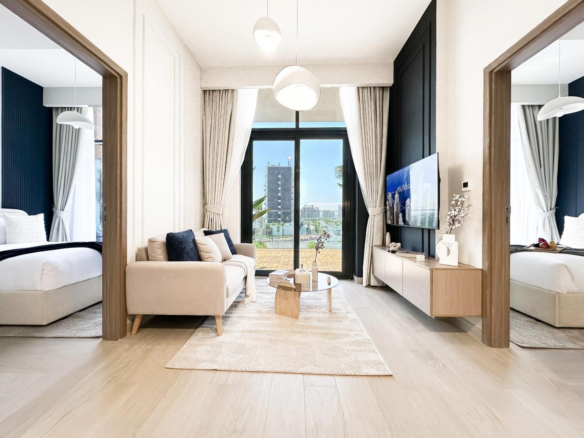 Exquisite 2br Oasis W Pool View In Meydan Dubai