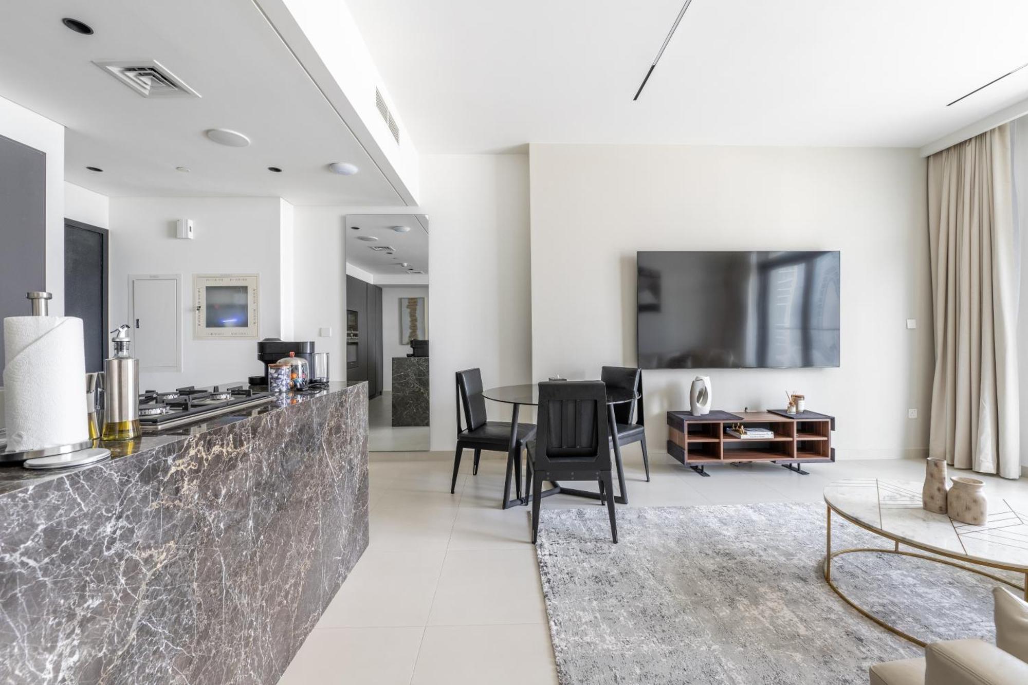 Apartamento Stylish 3br Maid's In Burj Crown With Burj Khalifa View Dubái