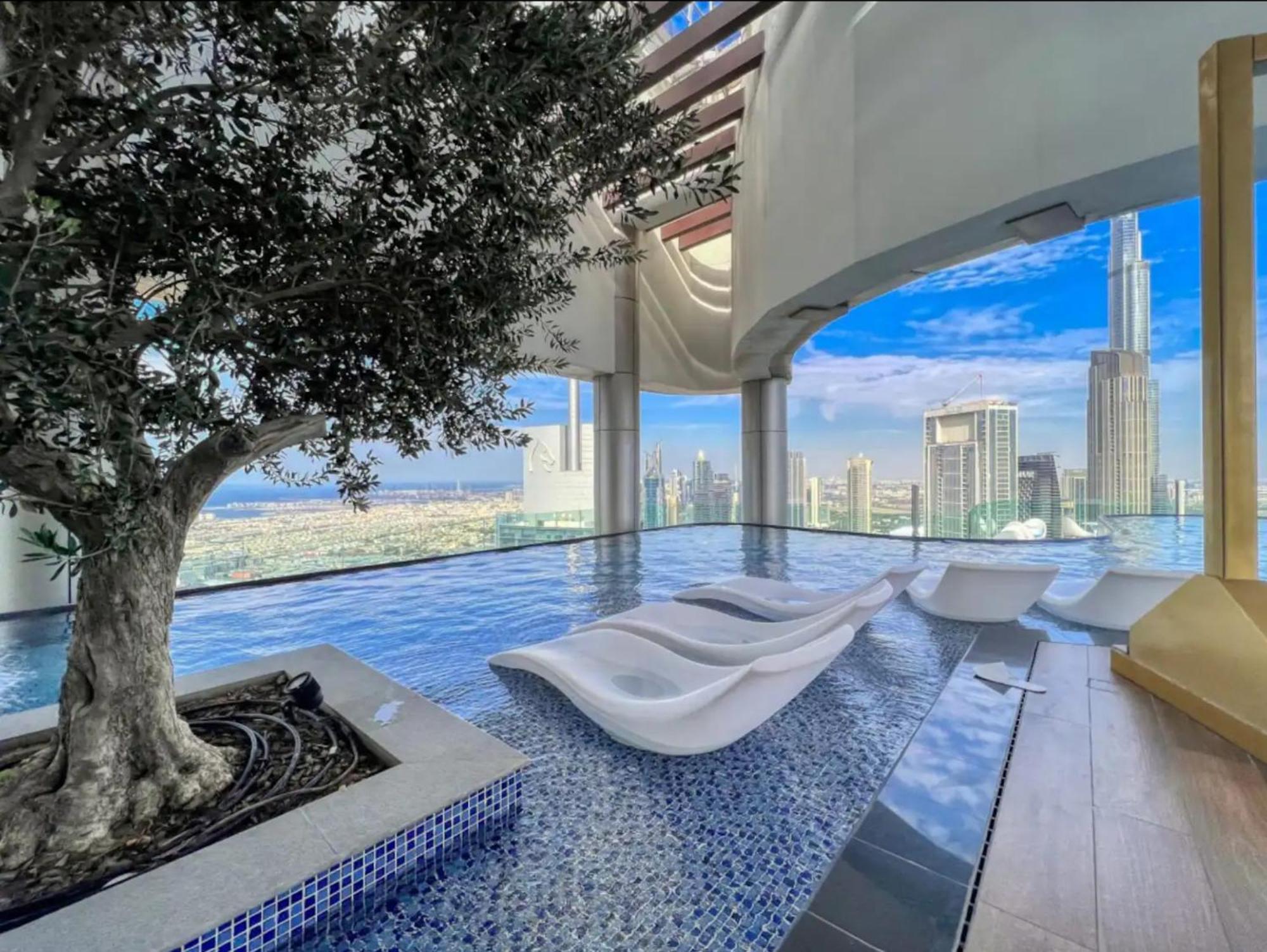 Appartamento High Floor In 5 Star With Infinity Pool Burj View Gym Sauna *